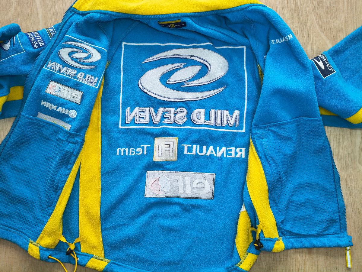 2005 Renault F1 team fleece Mild Seven Fernando Alonso era