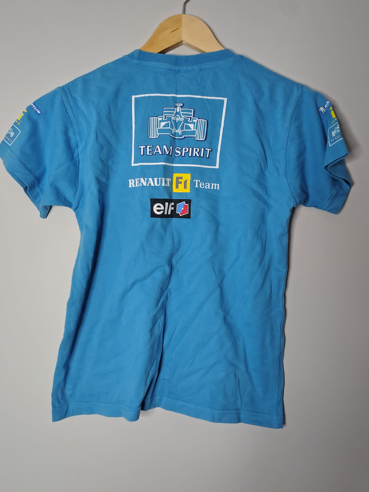 Official Renault F1 Fernando Alonso ladies t-shirt top baby tee vintage