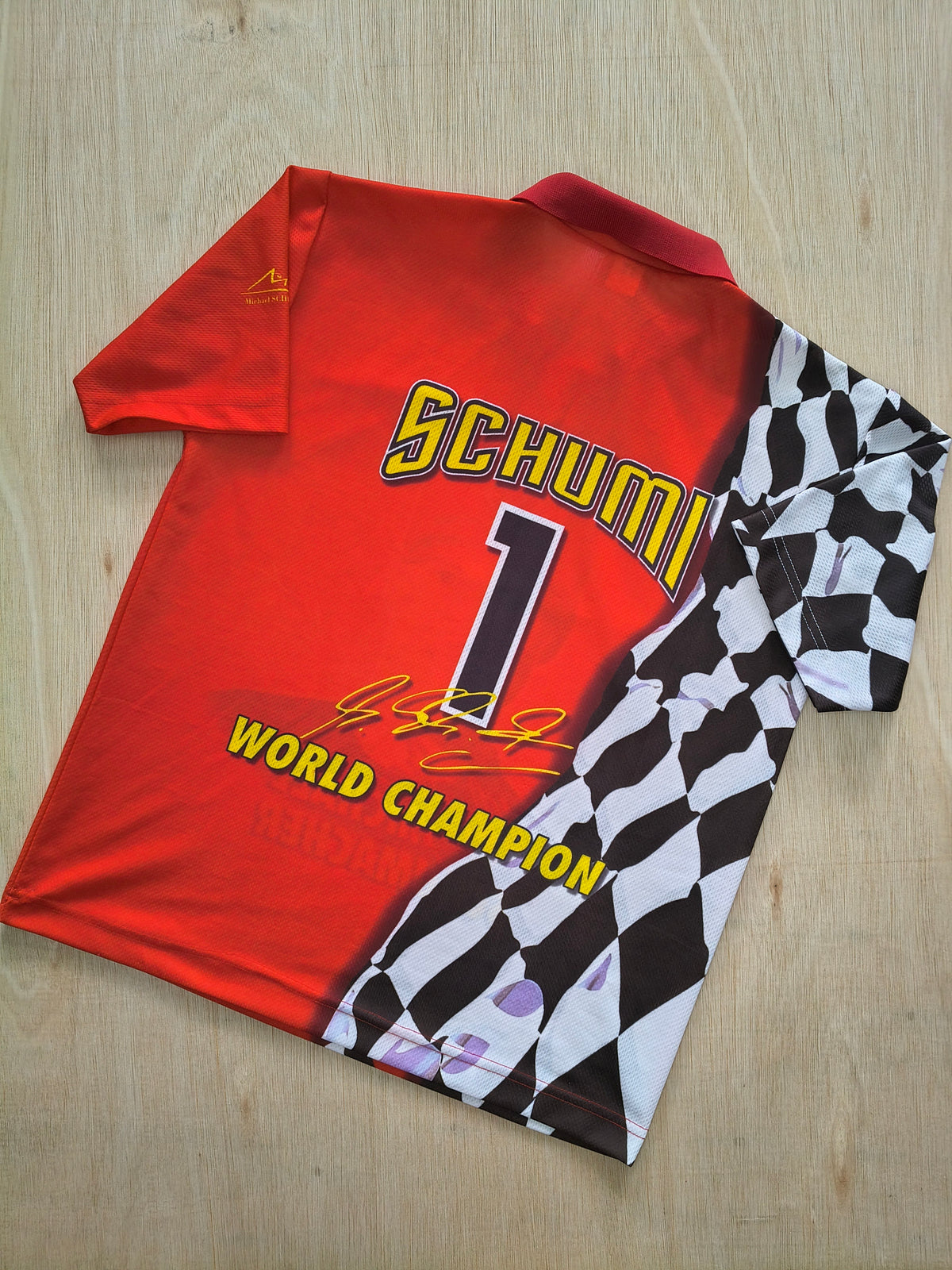 Official Michael Schumacher world champion 2000 Ferrari all over print AOP t-shirt vintage F1