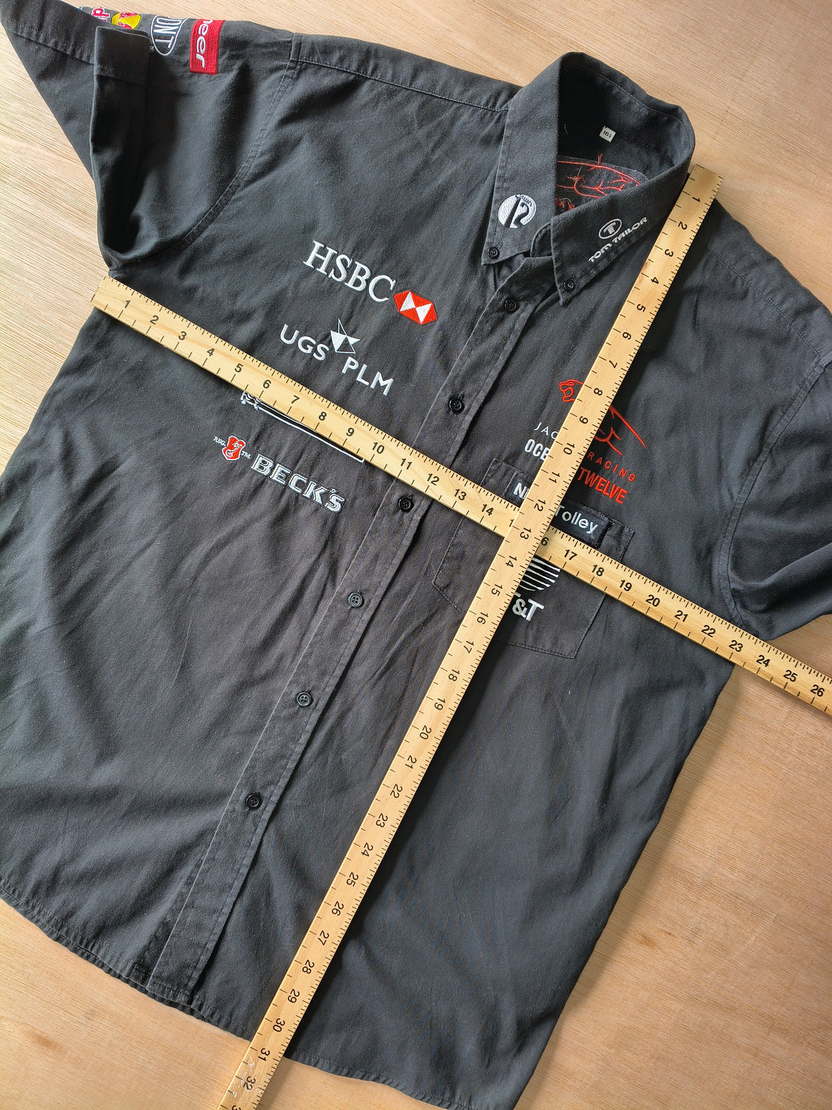 2004 Jaguar Racing Oceans 12 Monaco team issue shirt vintage F1