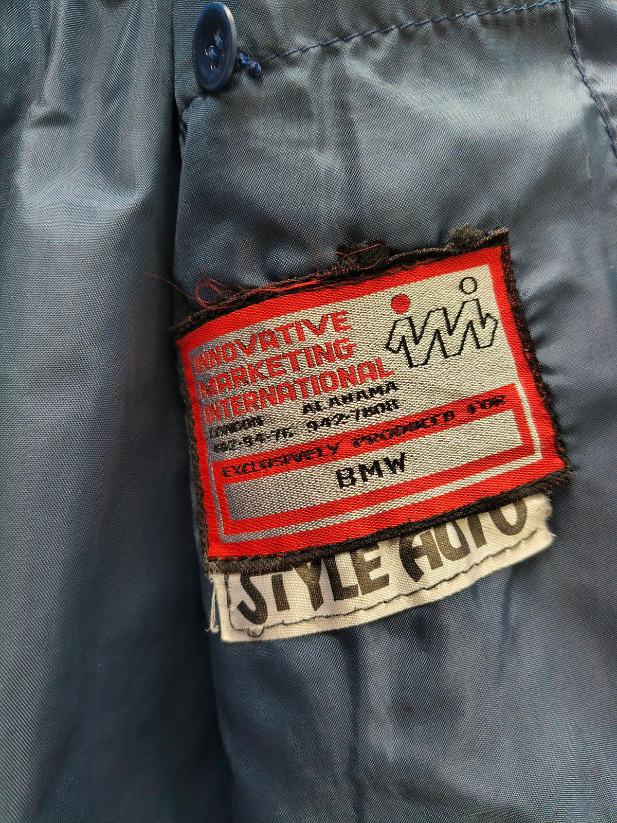 1980s BMW padded jacket rally touring cars DTM procar M1 M3 vintage
