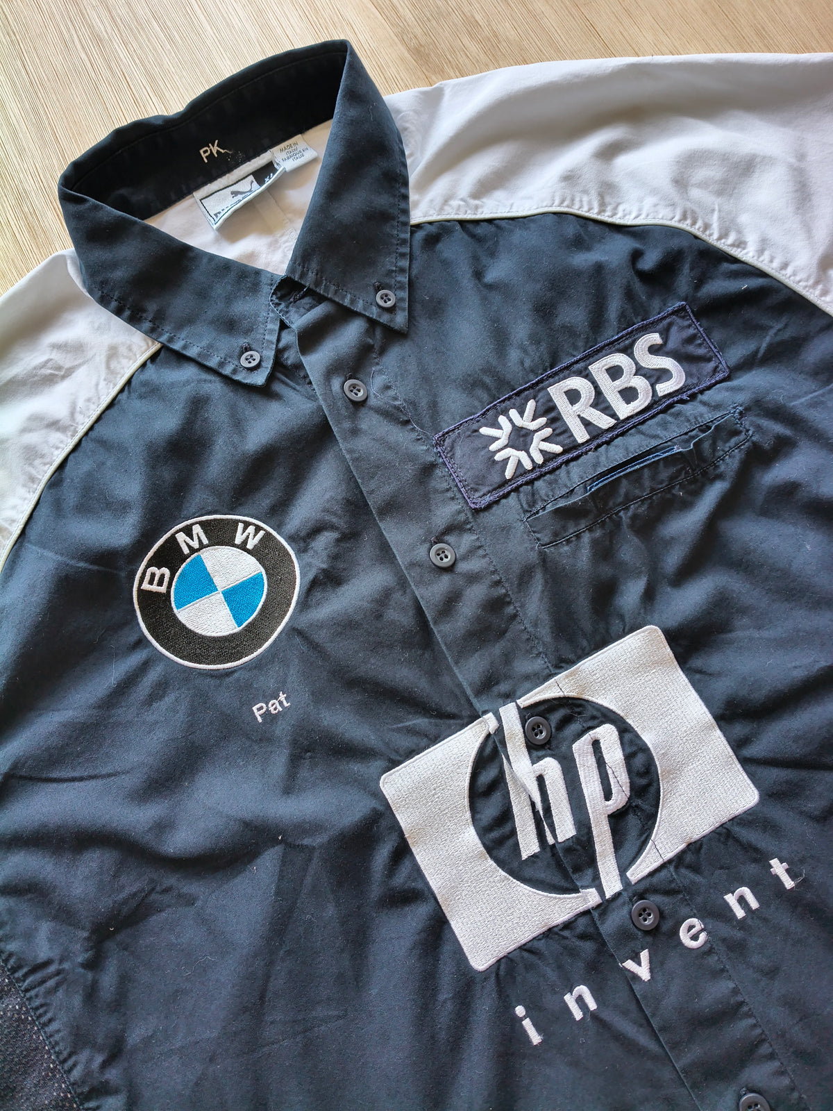 2005 BMW Williams Team issue pit shirt official vintage F1