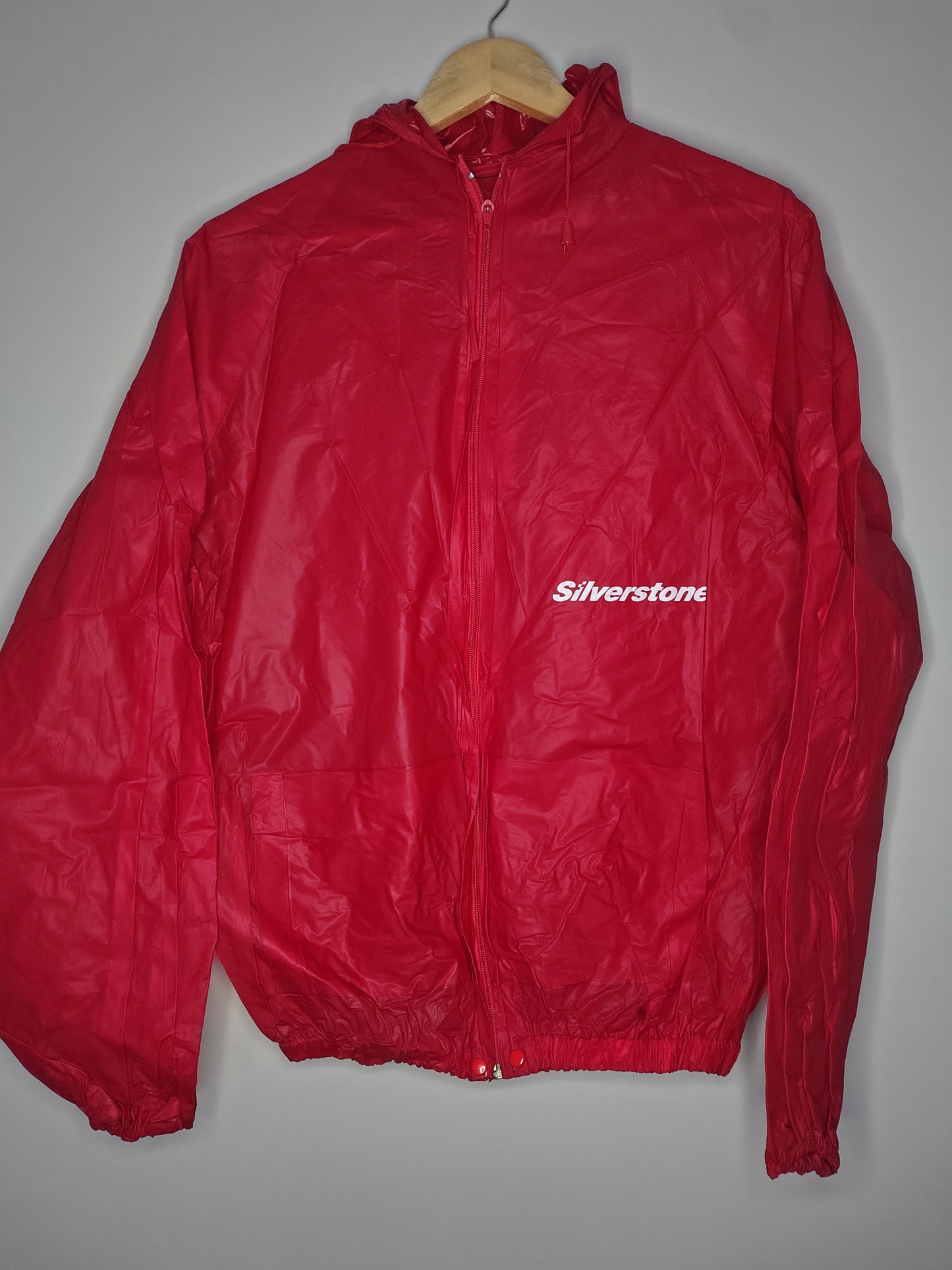 Silverstone circuit official light rain PVC jacket F1
