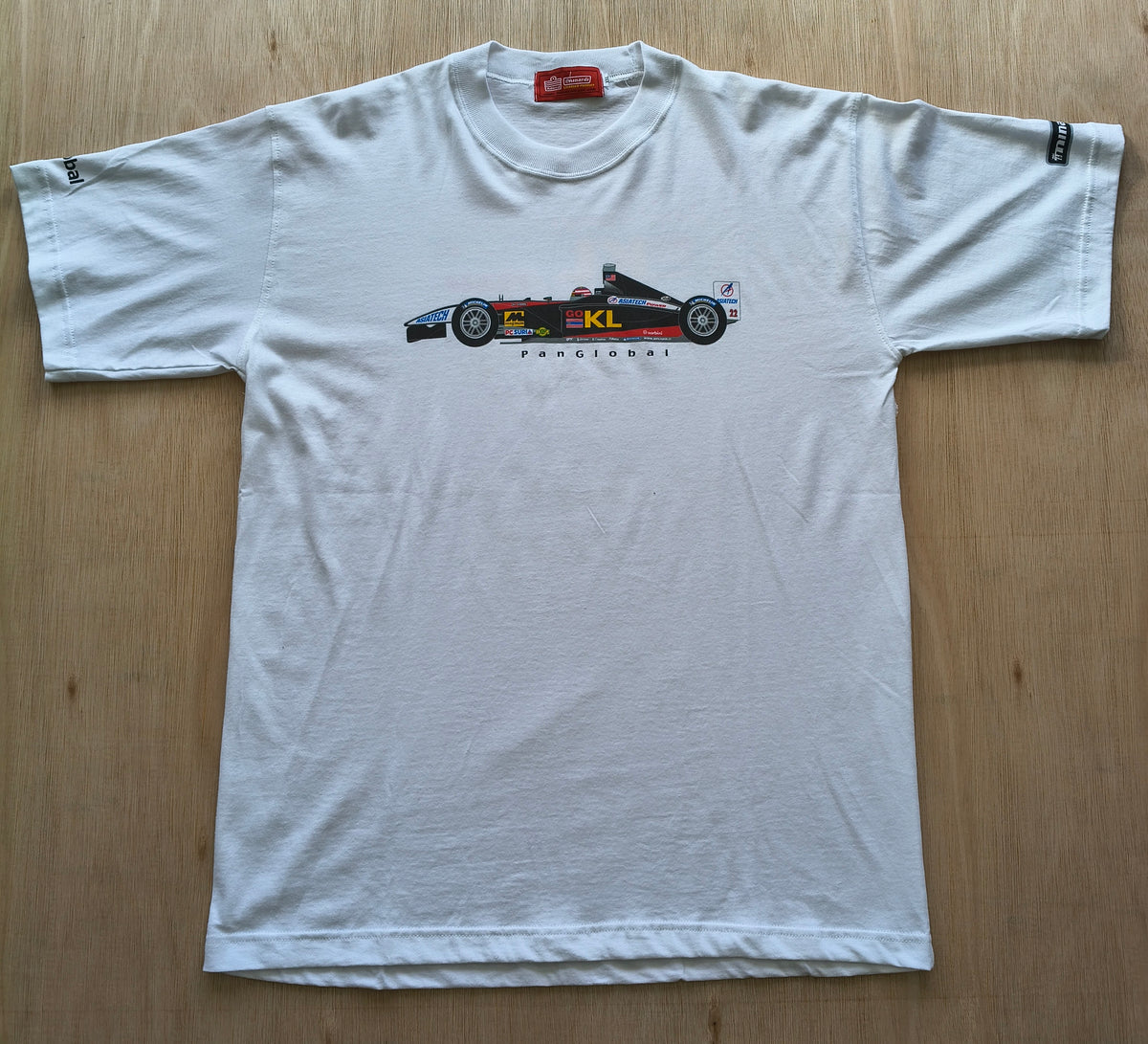 2002 KL Minardi Asiatech PS02 Alex Yoong t-shirt official vintage F1