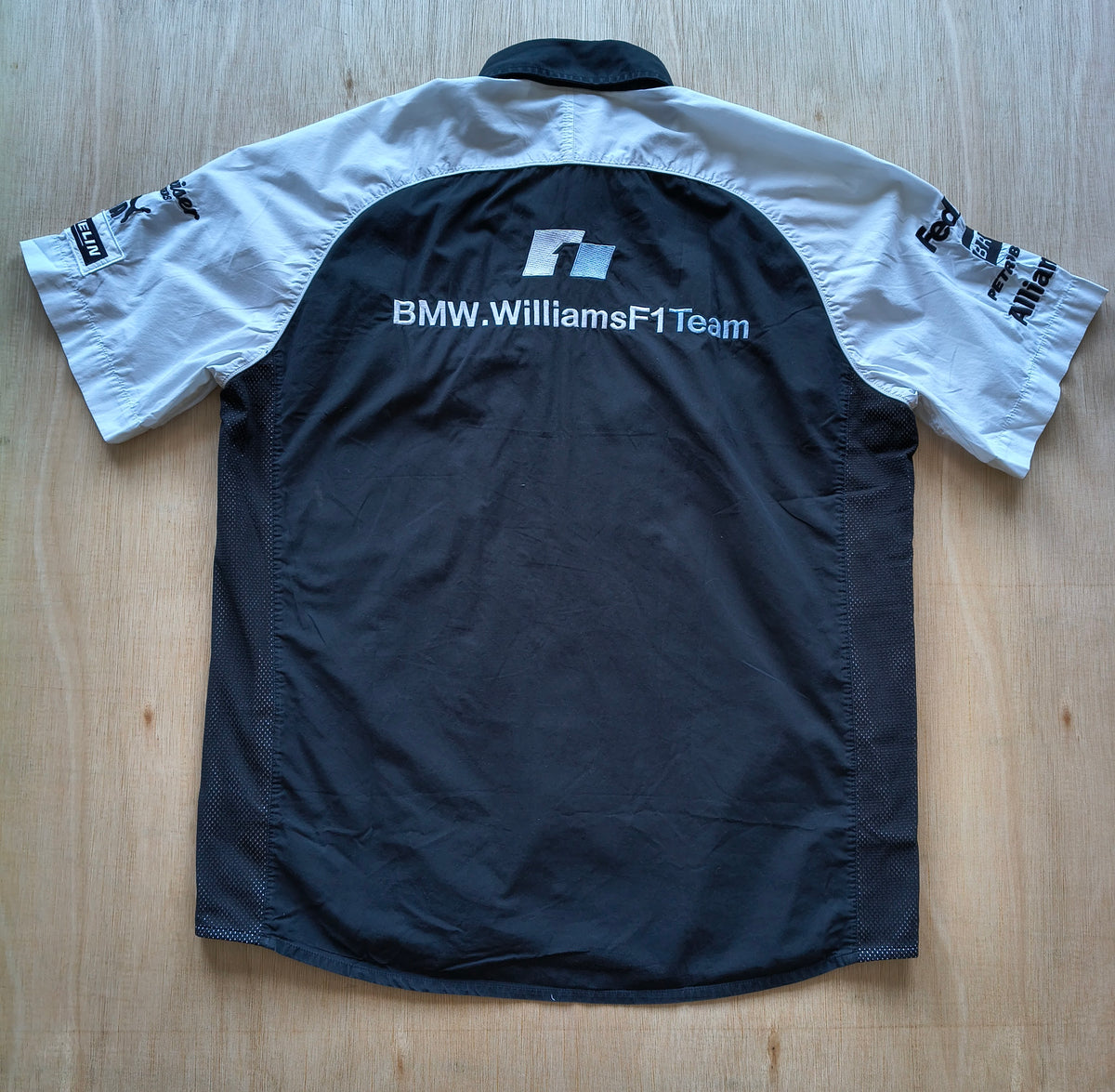 2005 BMW Williams Team issue pit shirt official vintage F1
