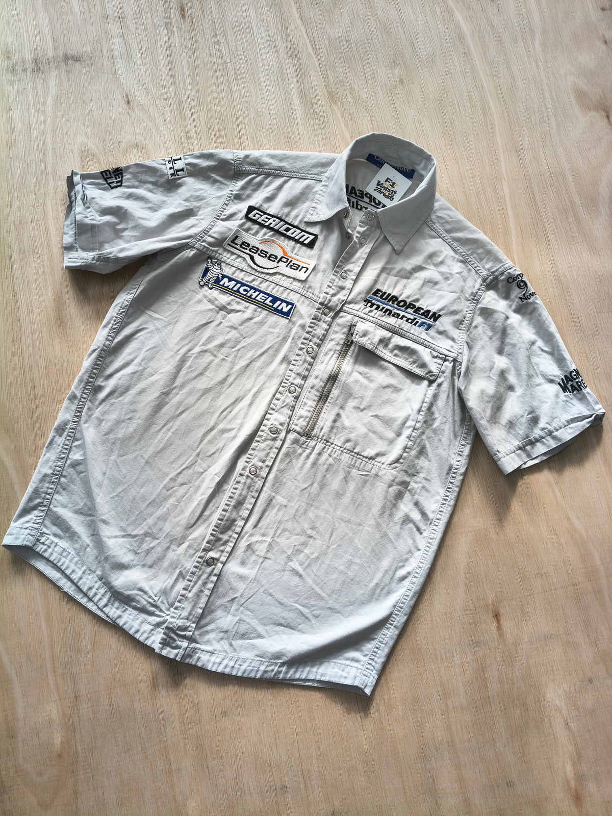 2001 European Minardi PS01 team issue shirt official Fernando Alonso vintage F1