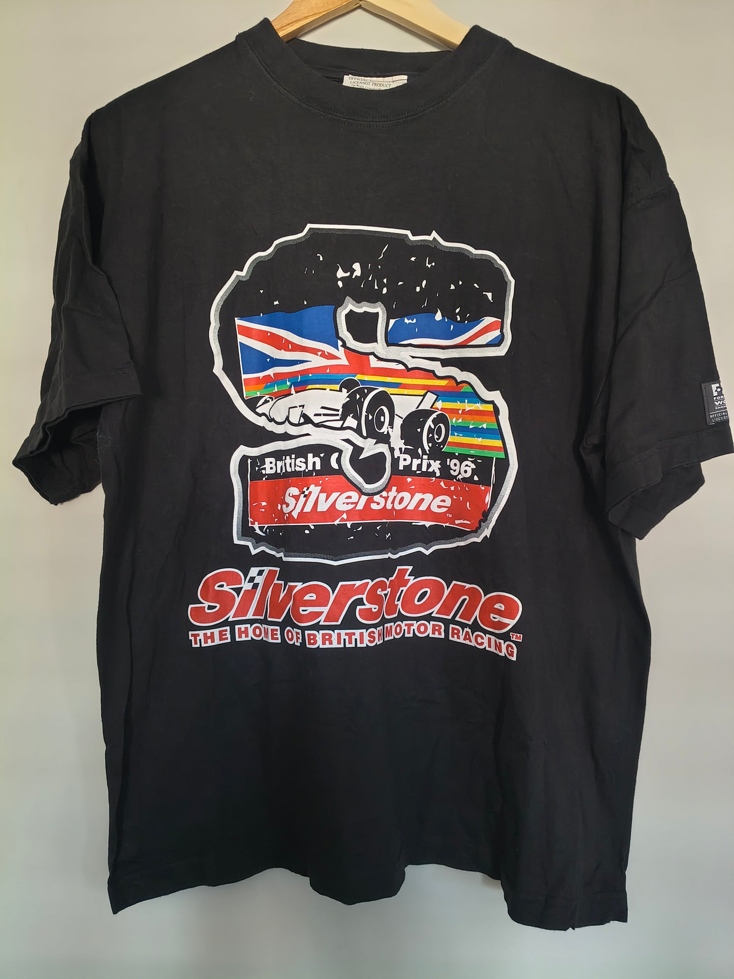 1996 British Grand Prix Silverstone t-shirt official vintage F1
