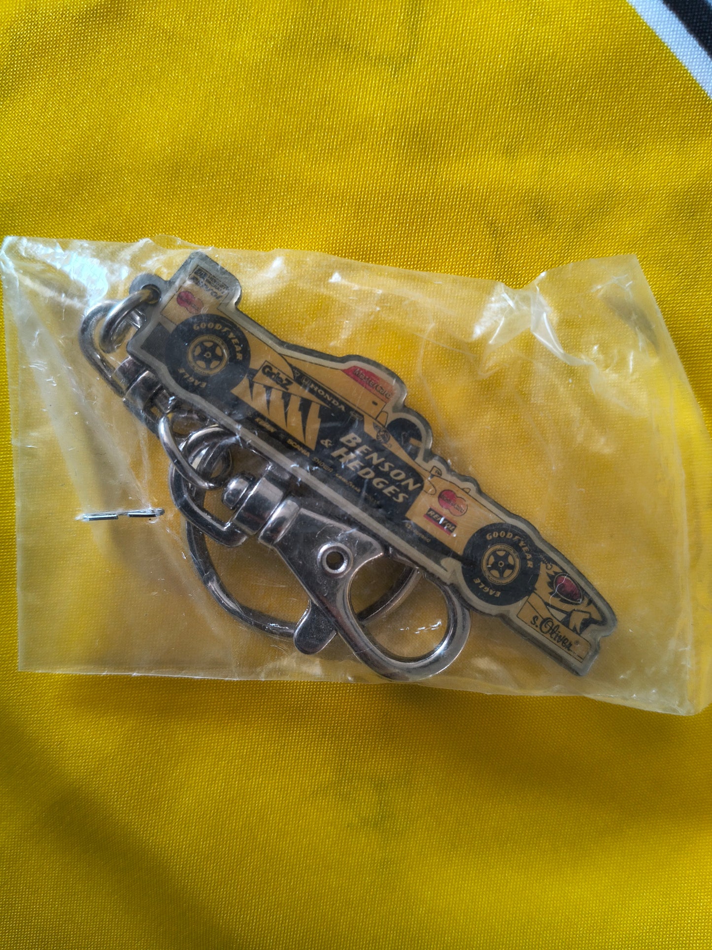 Original 1998 F1 car keyring grand Prix vintage F1 various