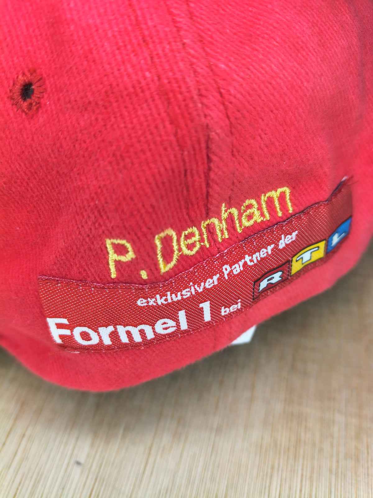 Formel 1 RTL German TV broadcaster cap hat Bitburger vintage F1