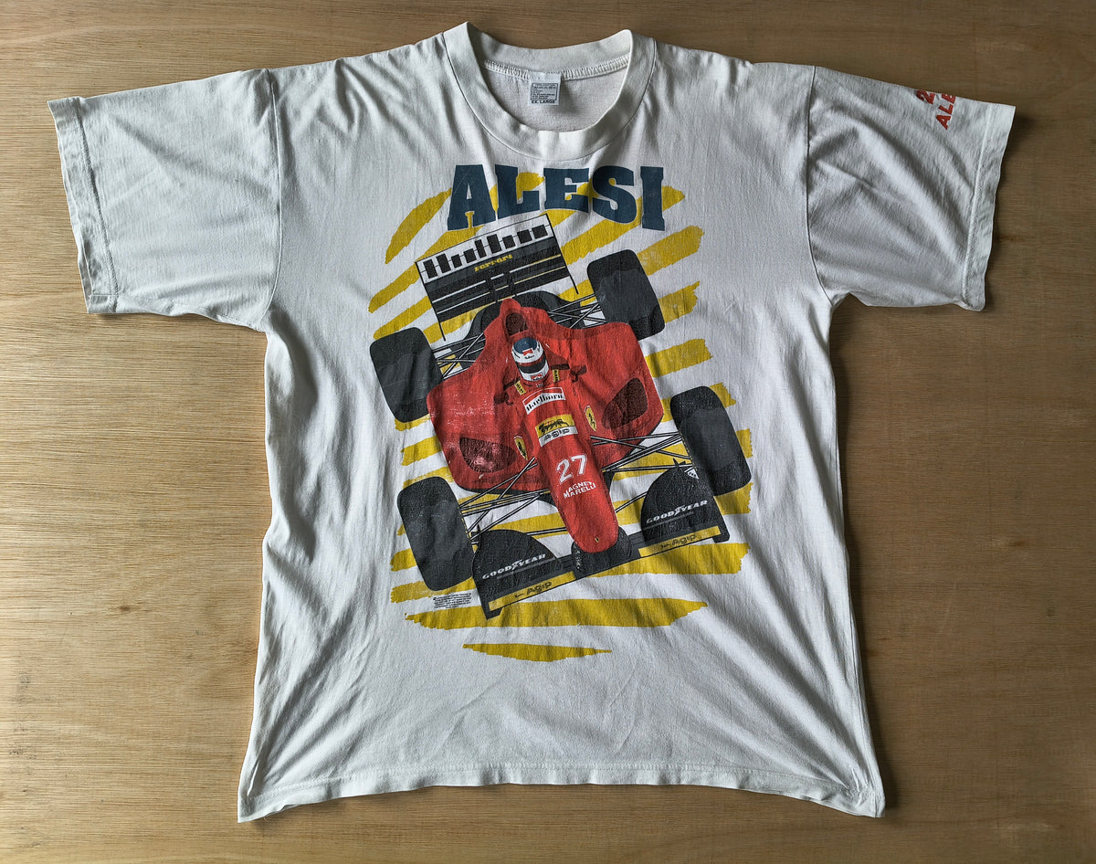 1994 Jean Alesi Ferrari 412 T1 t-shirt vintage F1