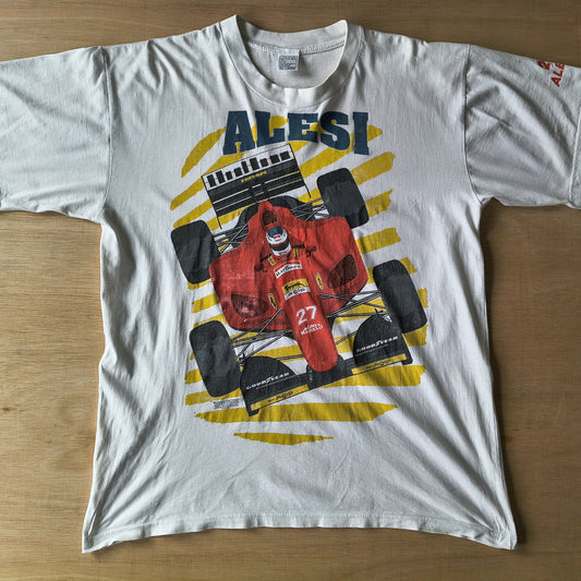 1994 Jean Alesi Ferrari 412 T1 t-shirt vintage F1