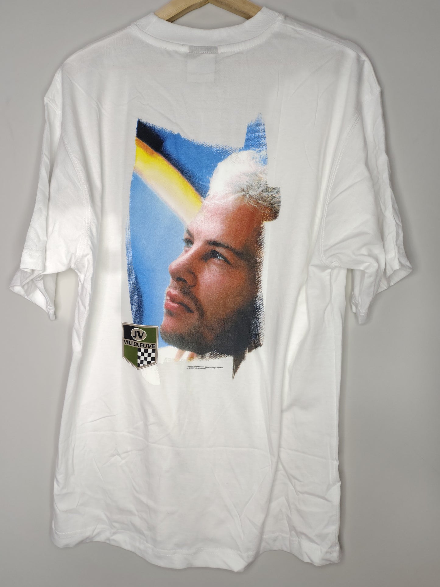 Official Jacques Villeneuve t-shirt F1 vintage