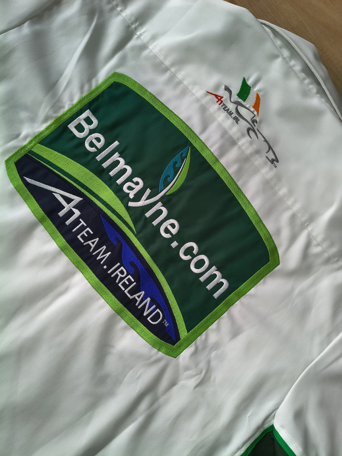 Official A1 Grand Prix Team Ireland team issue shirt