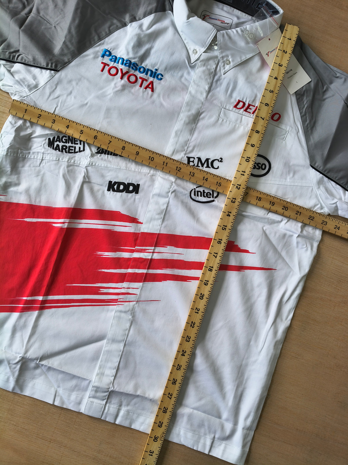 2005 Toyota F1 team pit shirt TF105 Ralf Schumacher Jarno Trulli official vintage F1
