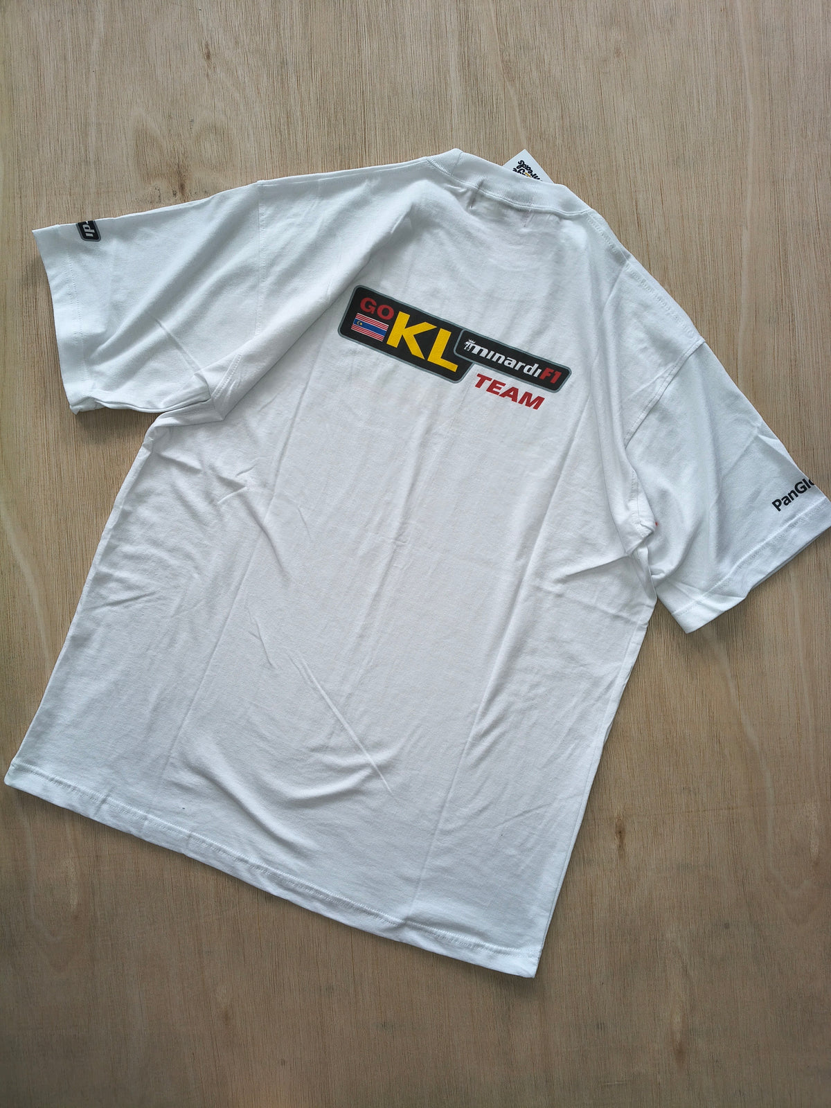 2002 KL Minardi Asiatech PS02 official team t-shirt Asiatech Mark Webber era vintage F1
