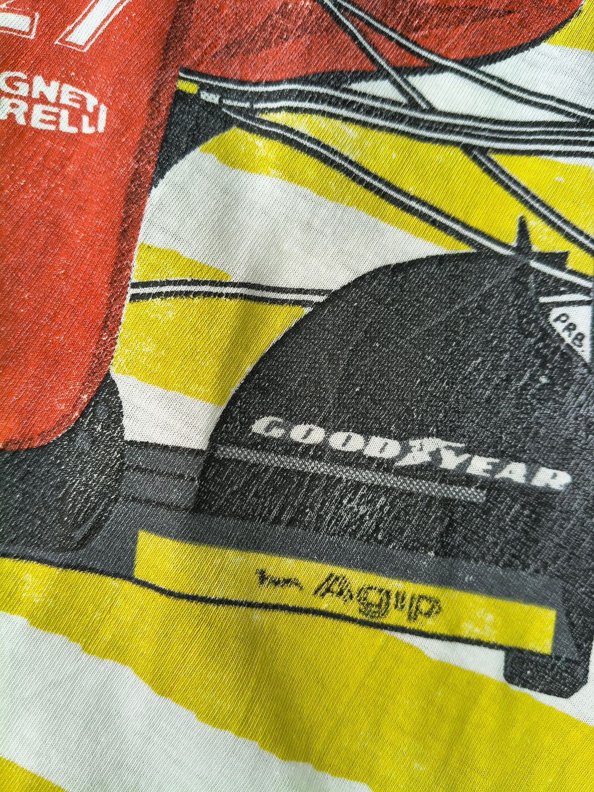 1994 Jean Alesi Ferrari 412 T1 t-shirt vintage F1