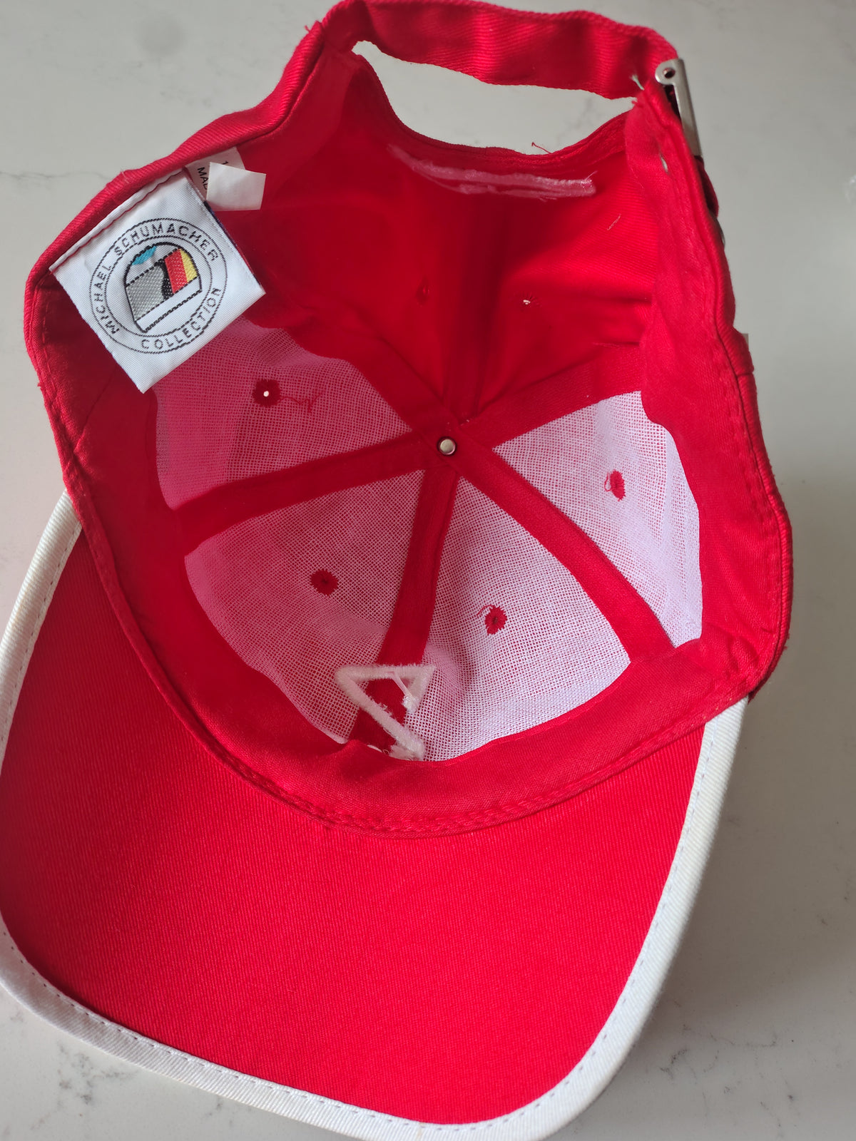 Official Michael Schumacher F1 Ferrari cap hat PPM Dekra world champion