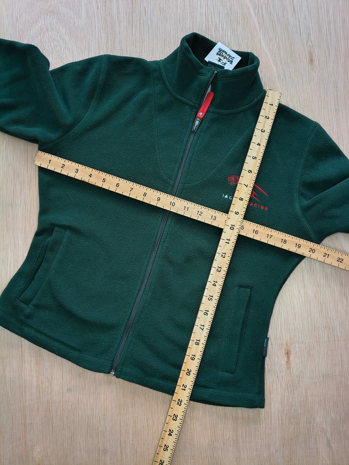 Ladies Jaguar Racing fleece vintage F1