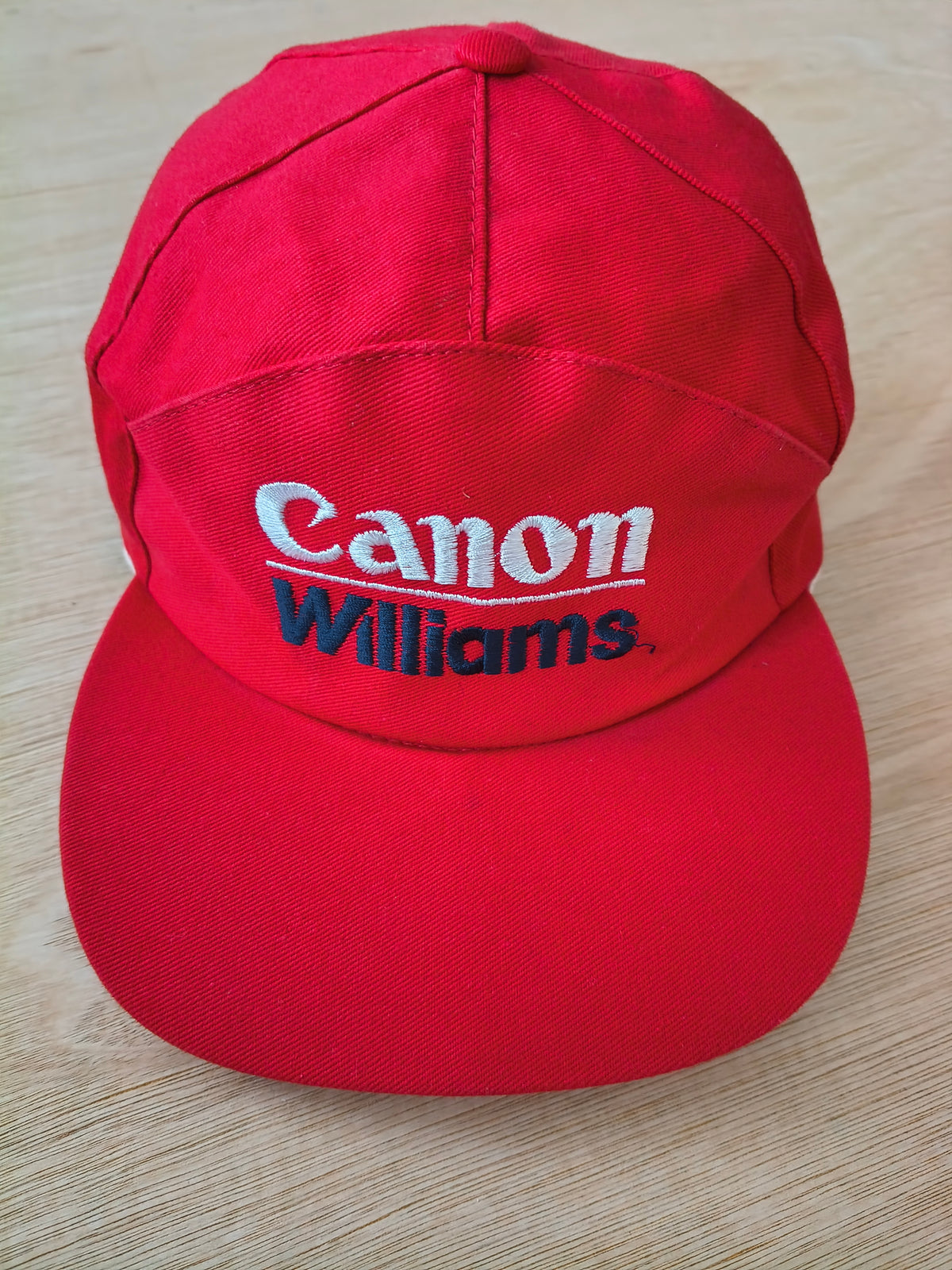 Circa 1992 Canon Williams cap hat Nigel Mansell era FW14 vintage F1