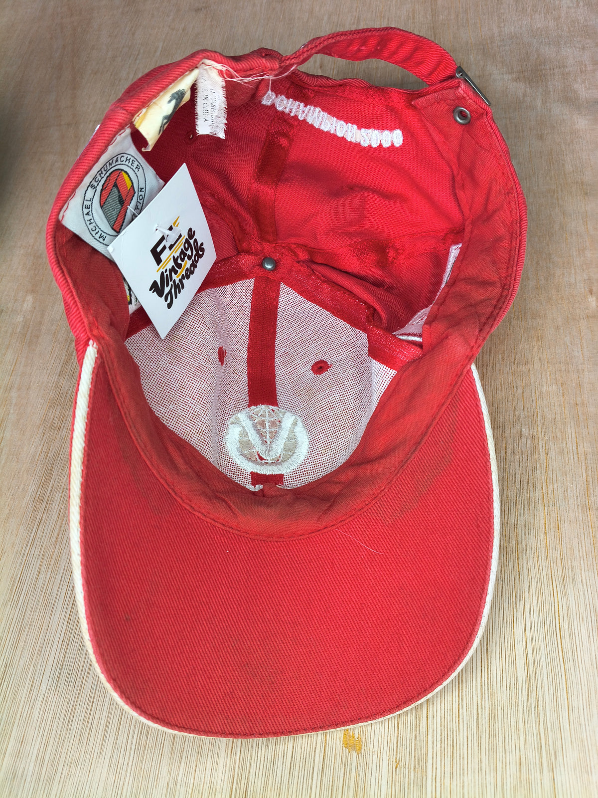 2000 F1 world champion Michael Schumacher cap hat vintage F1