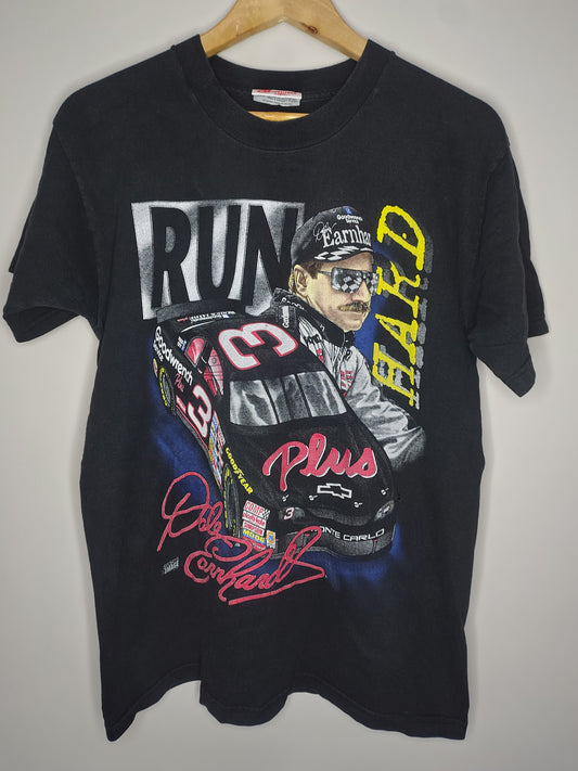 Competitors view Dale Earnhardt NASCAR print t-shirt