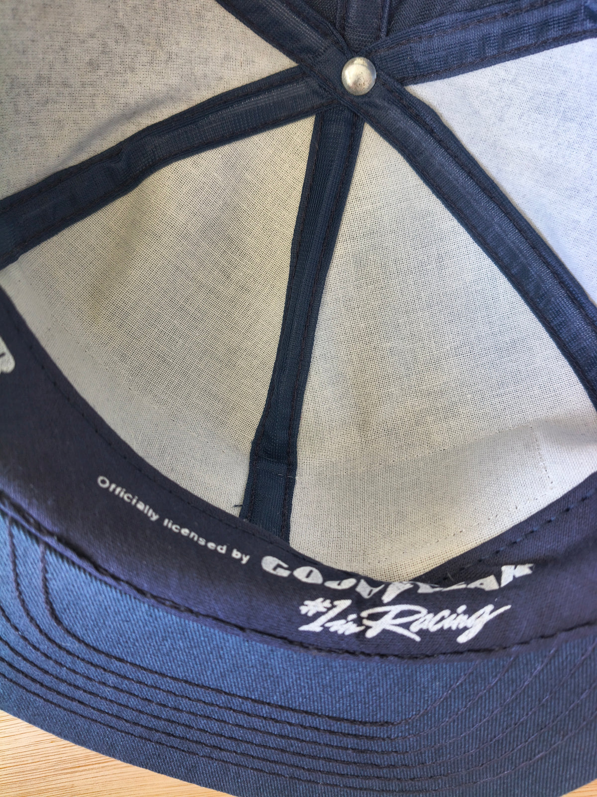 Original 1990's Goodyear podium cap vintage F1