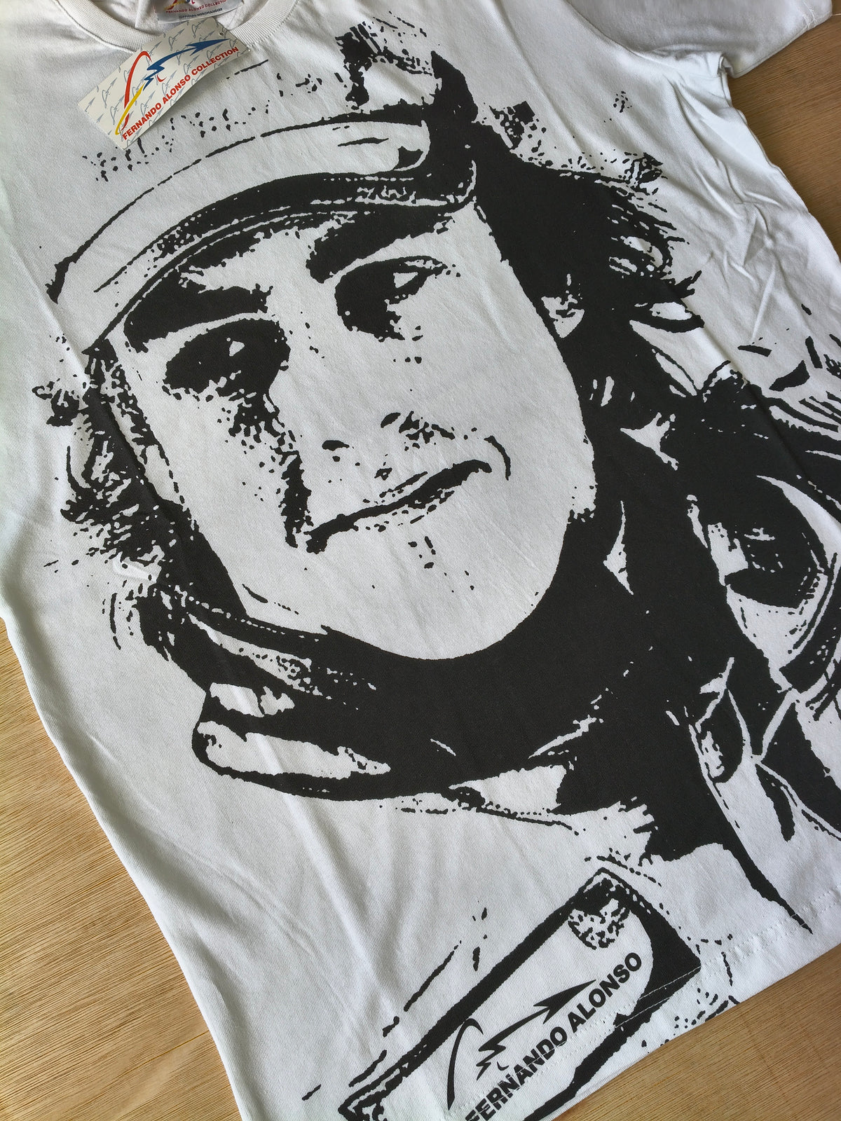 2006 Fernando Alonso Renault F1 team official t-shirt vintage F1