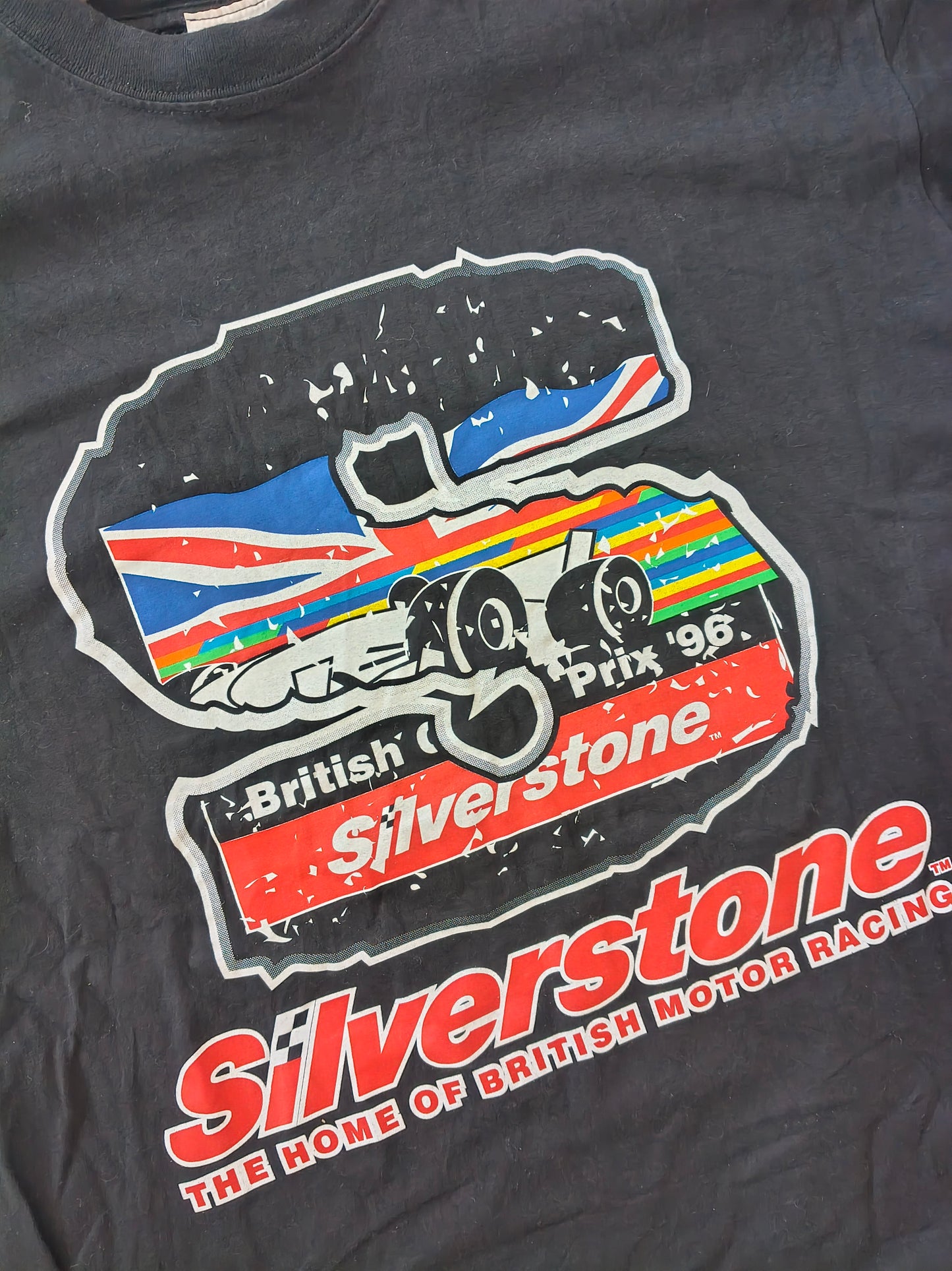 1996 British Grand Prix Silverstone t-shirt official vintage F1