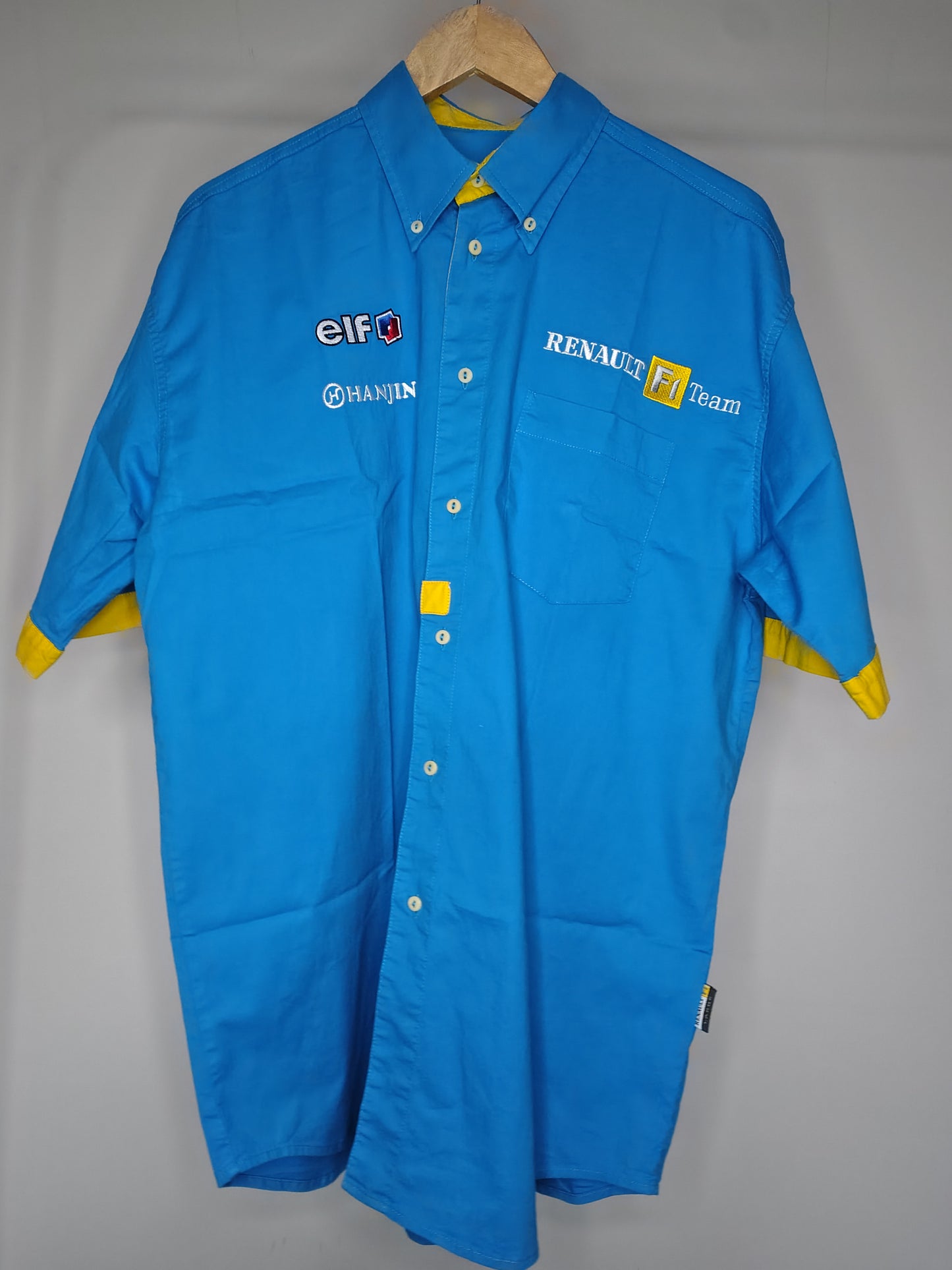 2003 Renault F1 team member shirt official Kappa large Fernando Alonso era R23