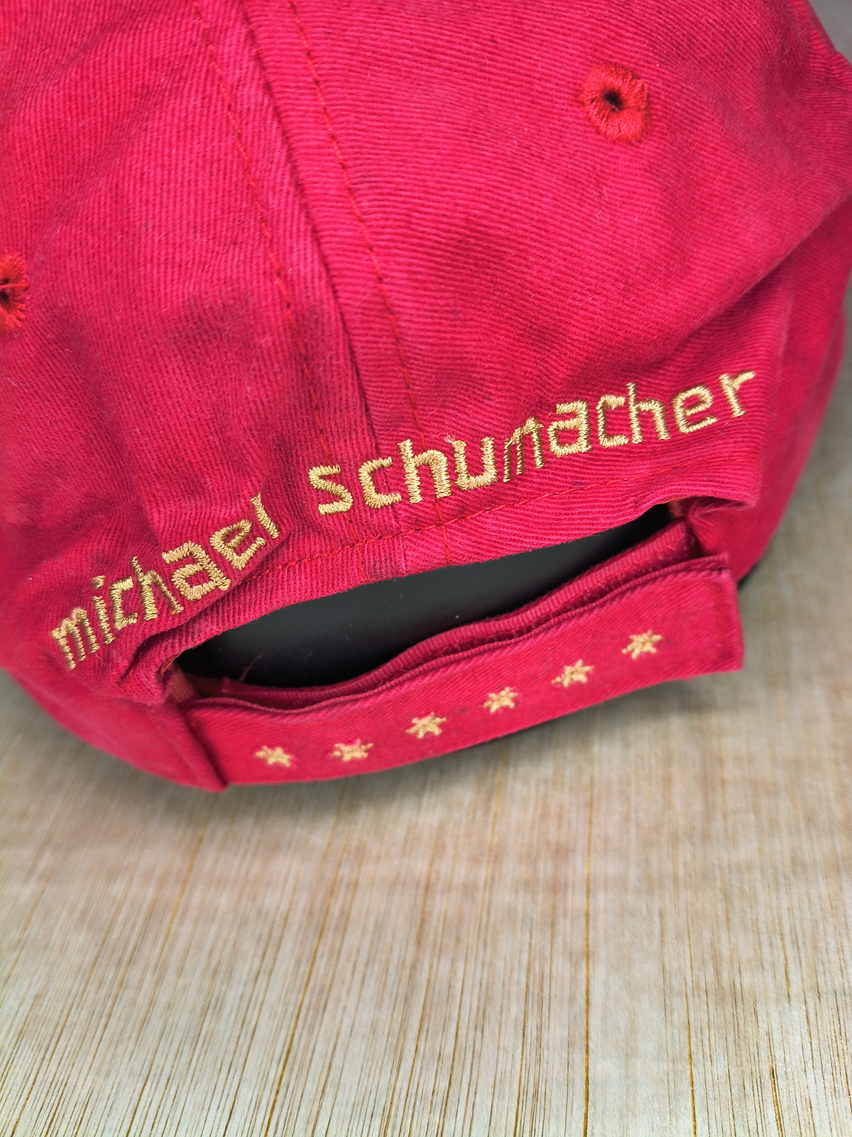 Official Michael Schumacher 6 times world champion cap hat vintage F1