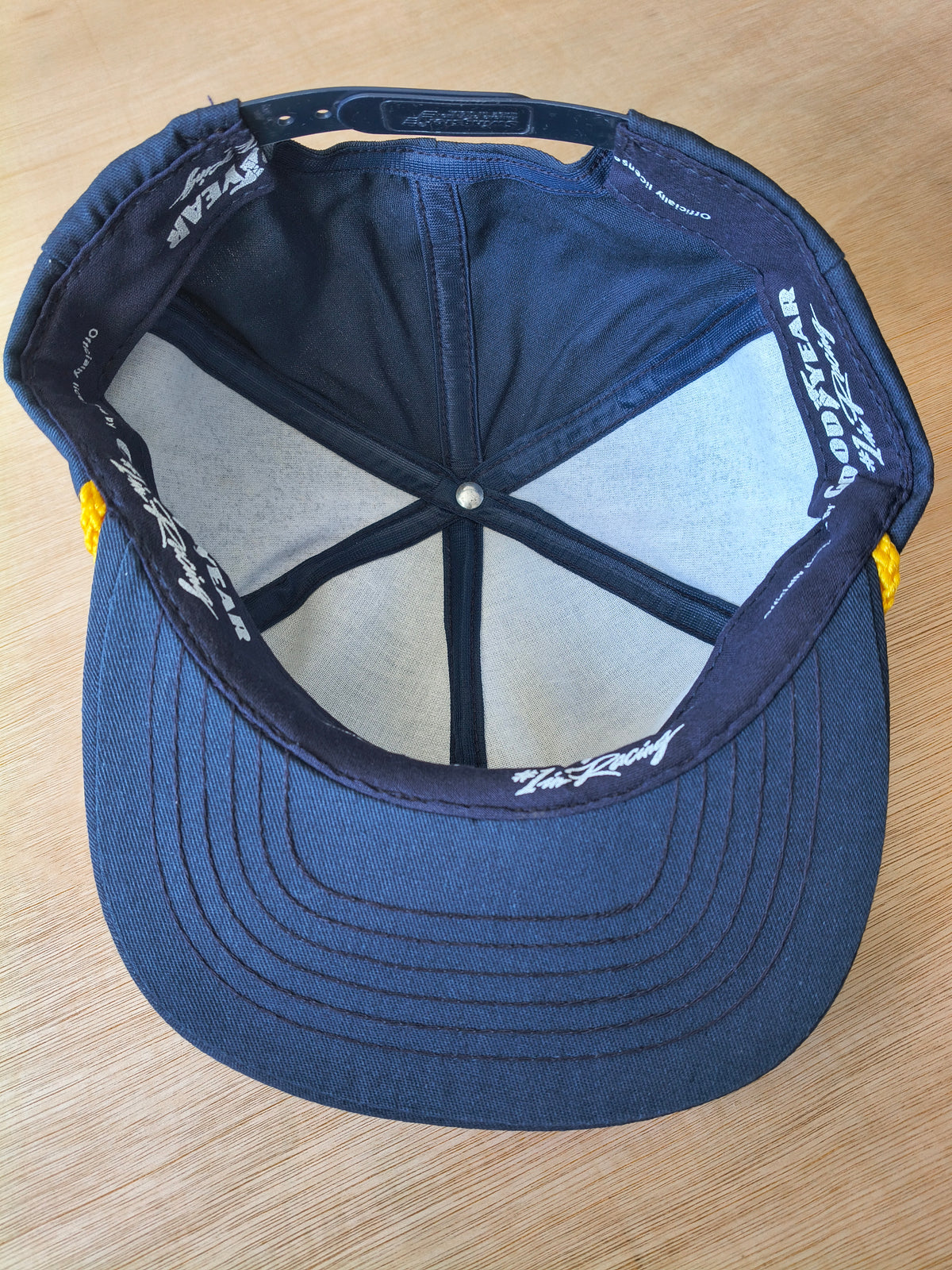 Original 1990's Goodyear podium cap vintage F1