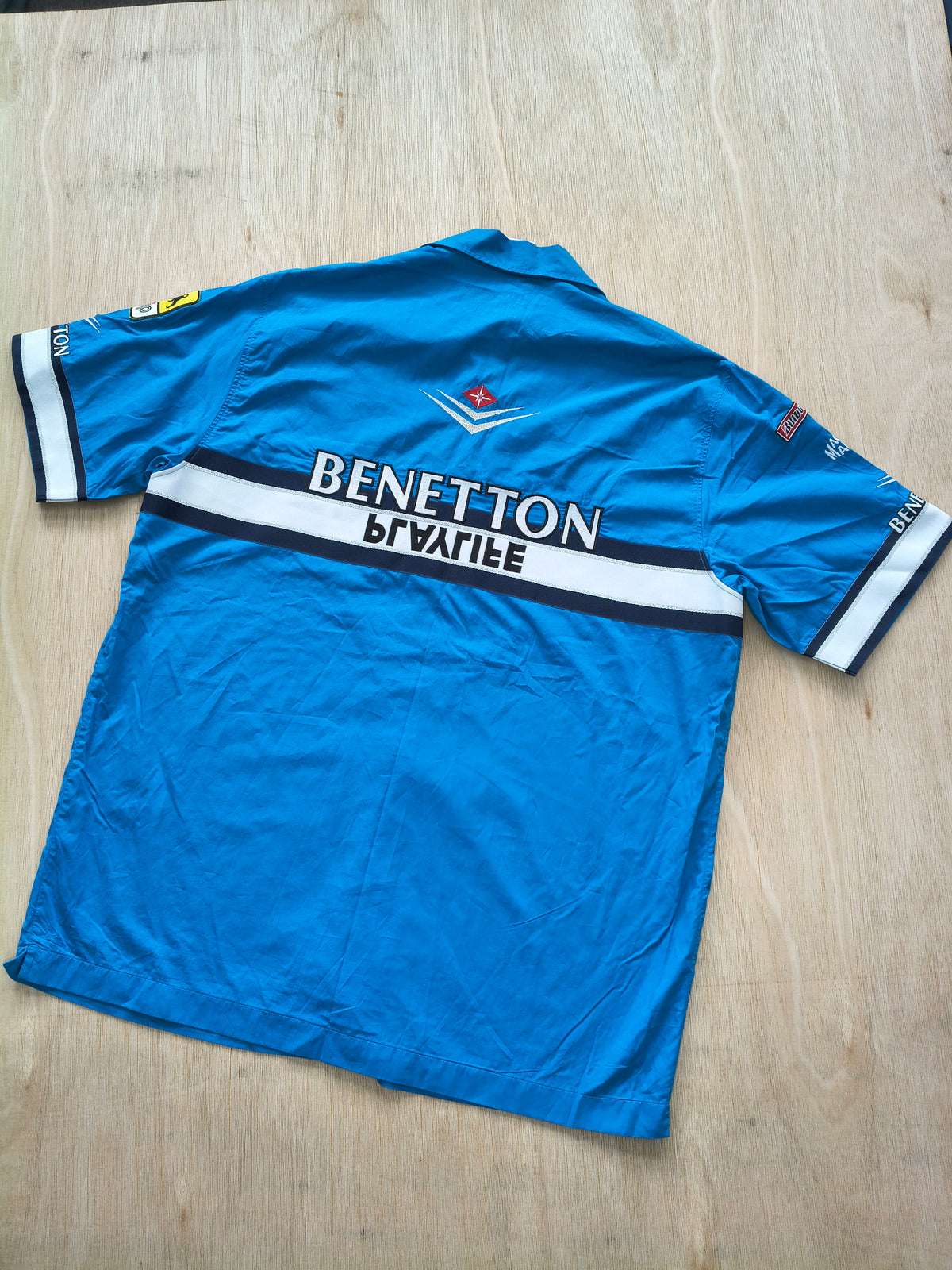 2000 Benetton Formula team issue shirt B200 vintage F1