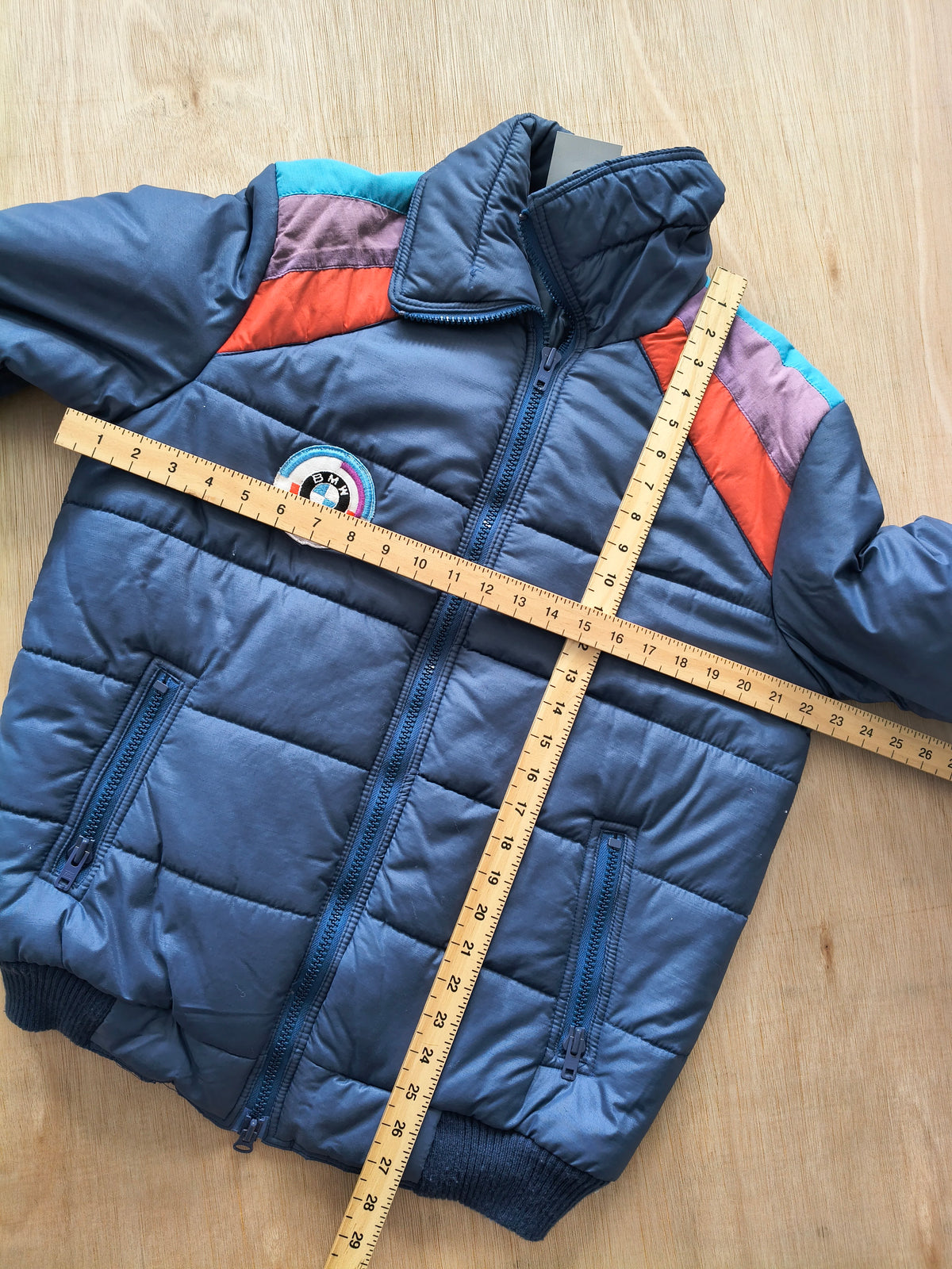 1980s BMW padded jacket rally touring cars DTM procar M1 M3 vintage