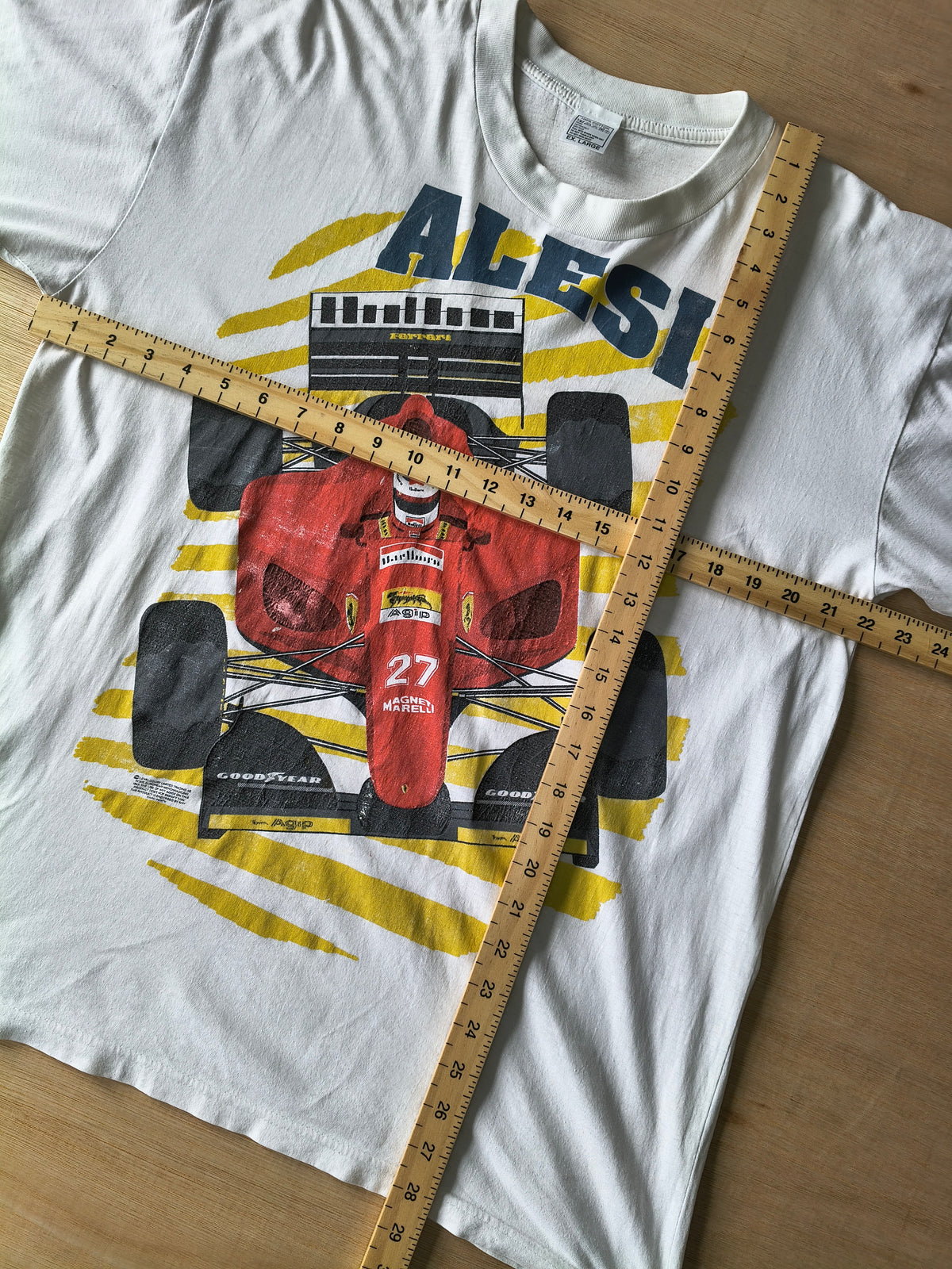 1994 Jean Alesi Ferrari 412 T1 t-shirt vintage F1