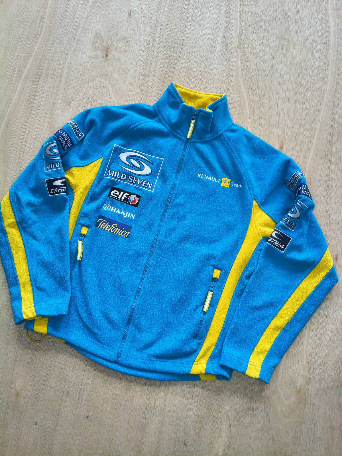 2005 Renault F1 team fleece Mild Seven Fernando Alonso era