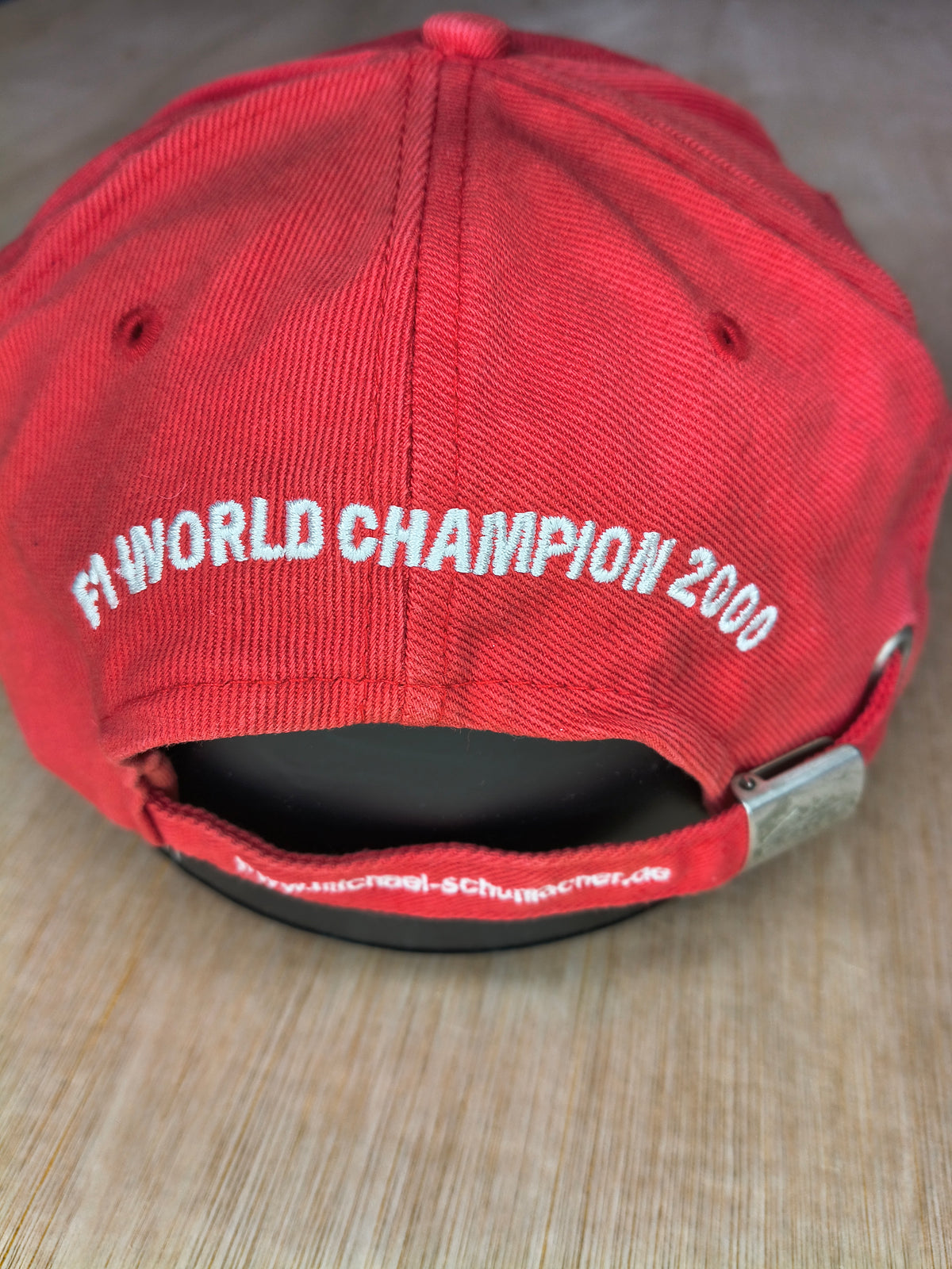 2000 F1 world champion Michael Schumacher cap hat vintage F1