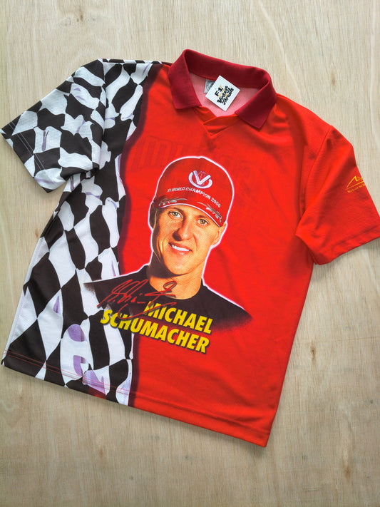 Official Michael Schumacher world champion 2000 Ferrari all over print AOP t-shirt vintage F1