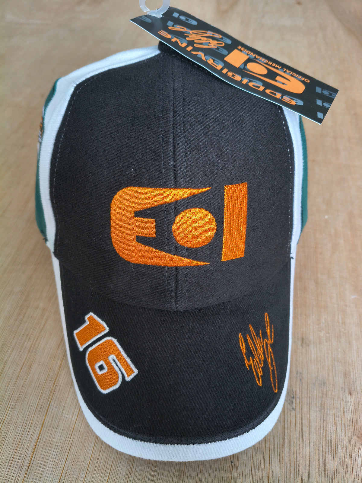 2002 Eddie Irvine Jaguar Racing cap hat R3 official vintage F1