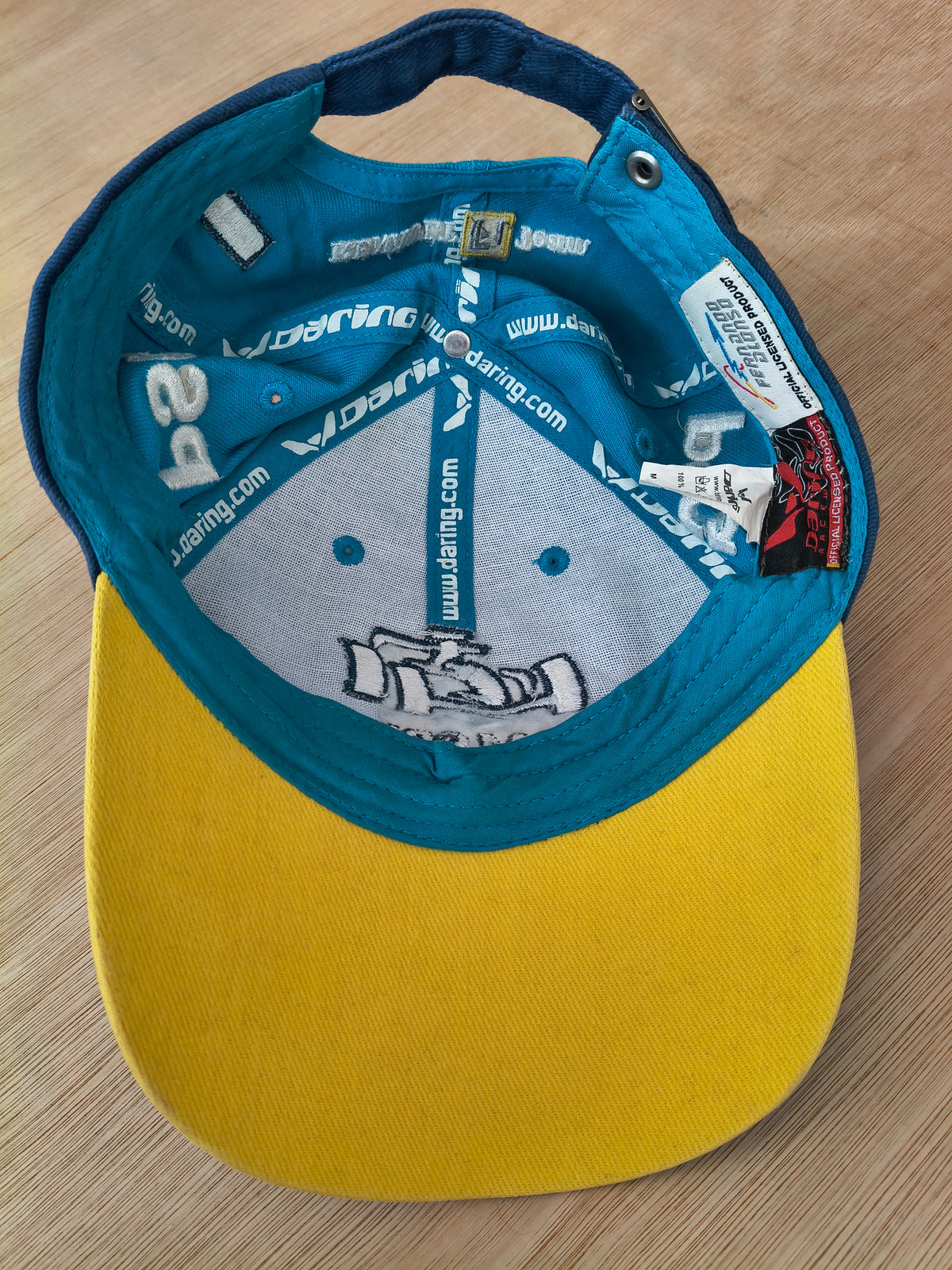 2006 Fernando Alonso Renault F1 team cap hat R26 official vintage F1
