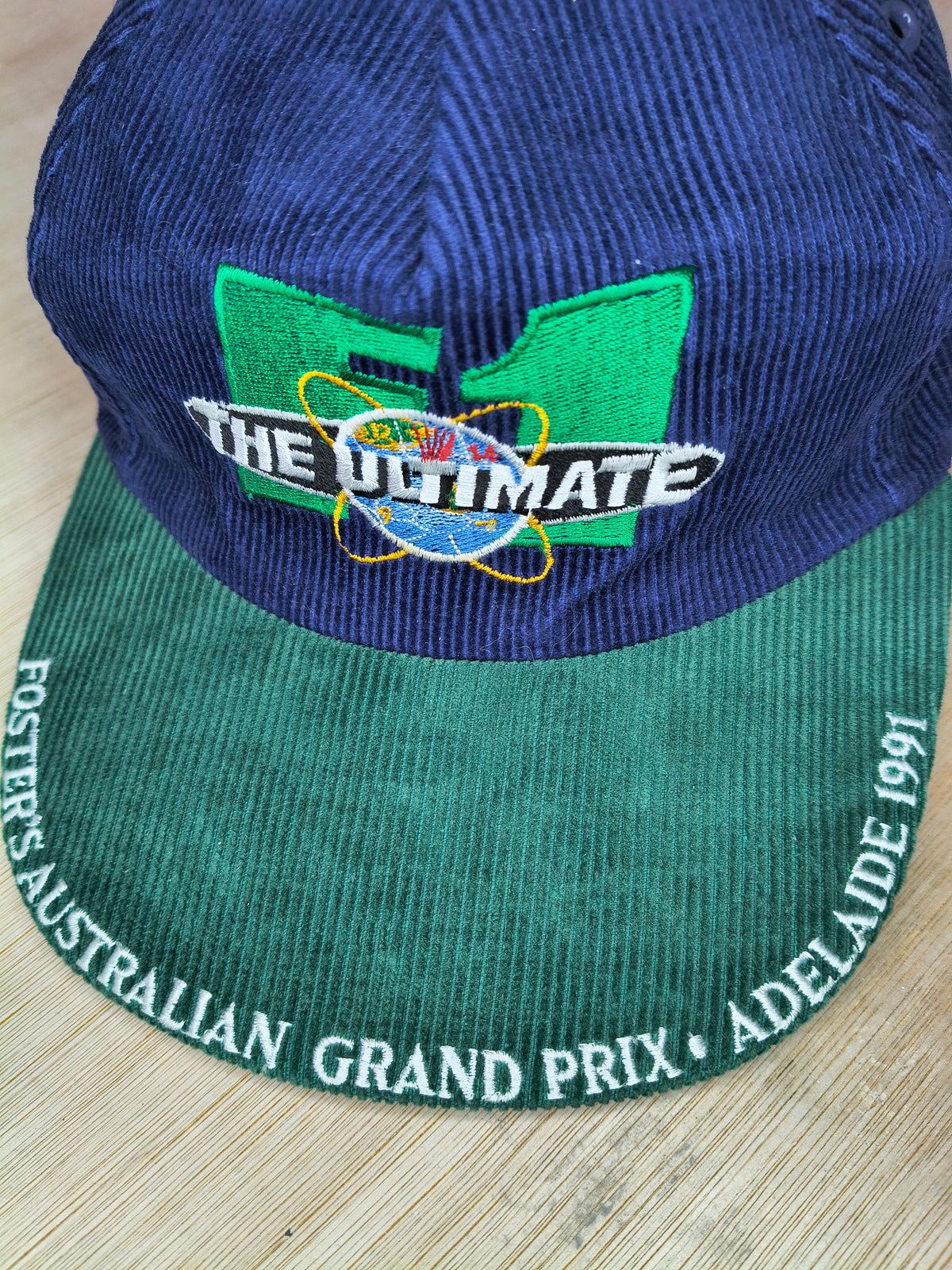 1991 Australian grand Prix cap hat Adelaide vintage F1