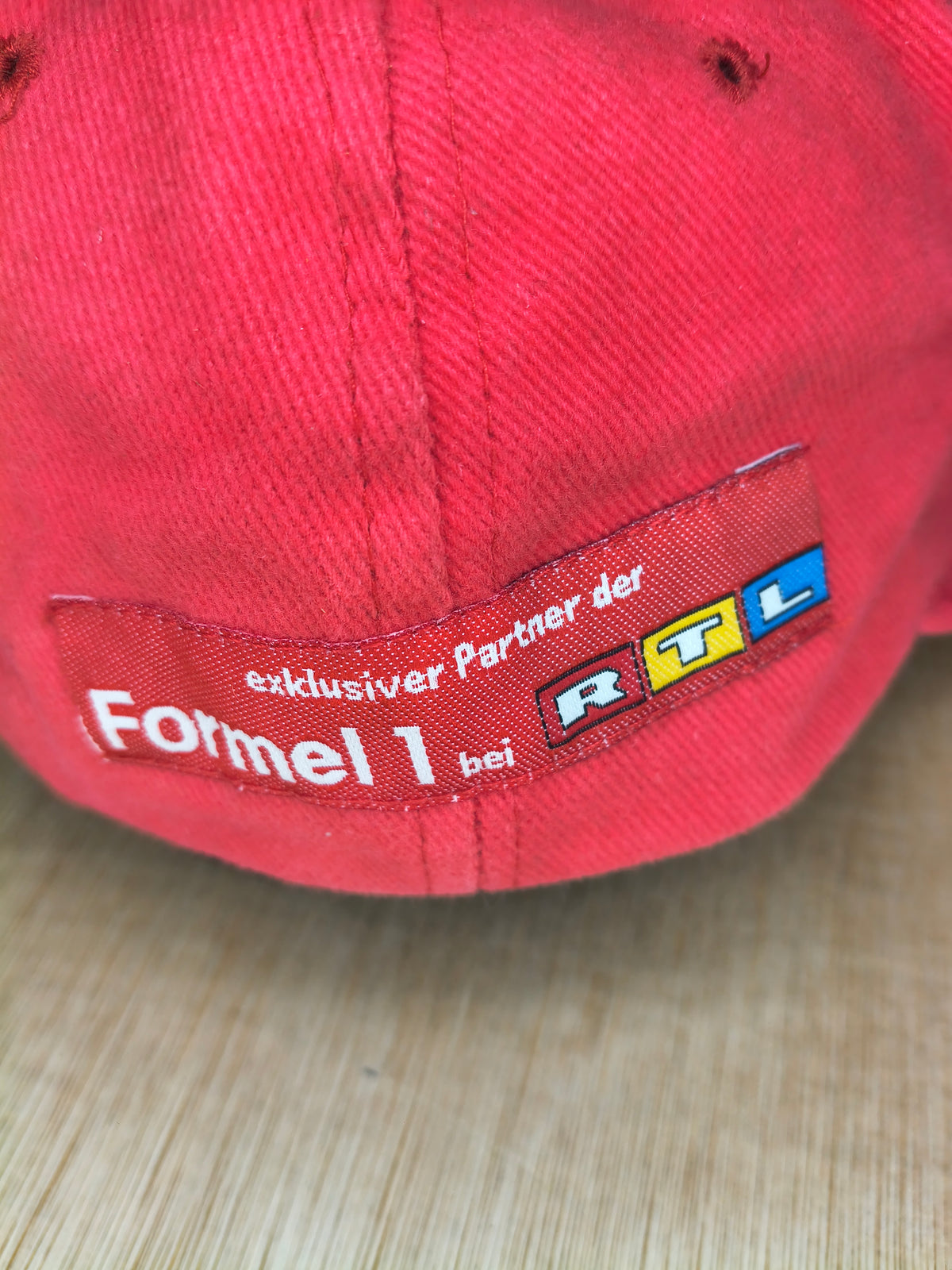 Formel 1 RTL German TV broadcaster cap hat Bitburger vintage F1