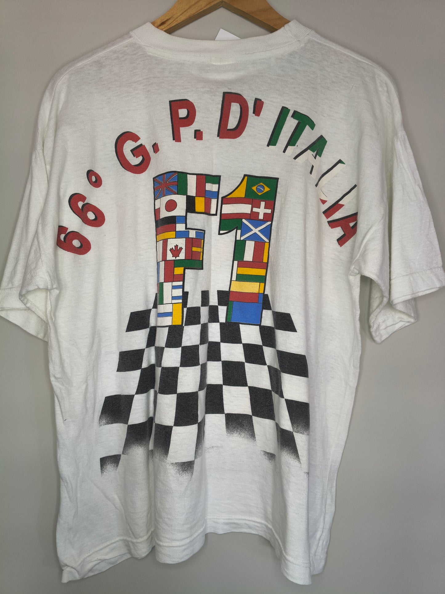 1995 Italian Grand Prix t-shirt 66º Gran Premio d'Italia Monza all over print vintage F1