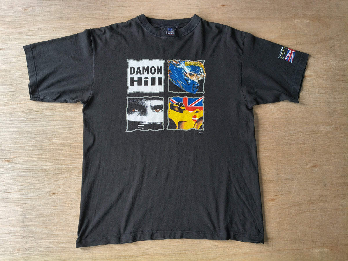 1998 Damon Hill t-shirt official vintage F1