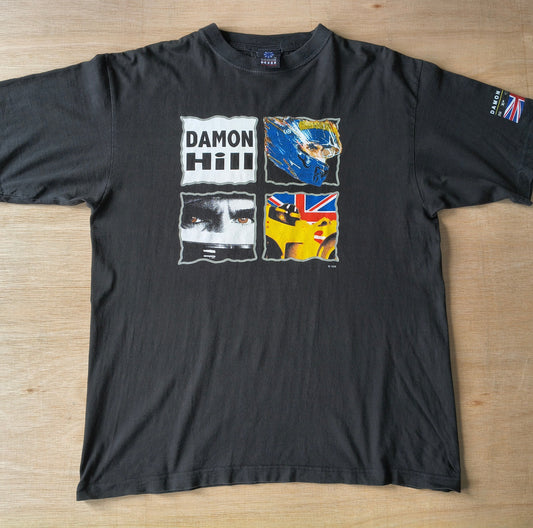 1998 Damon Hill t-shirt official vintage F1