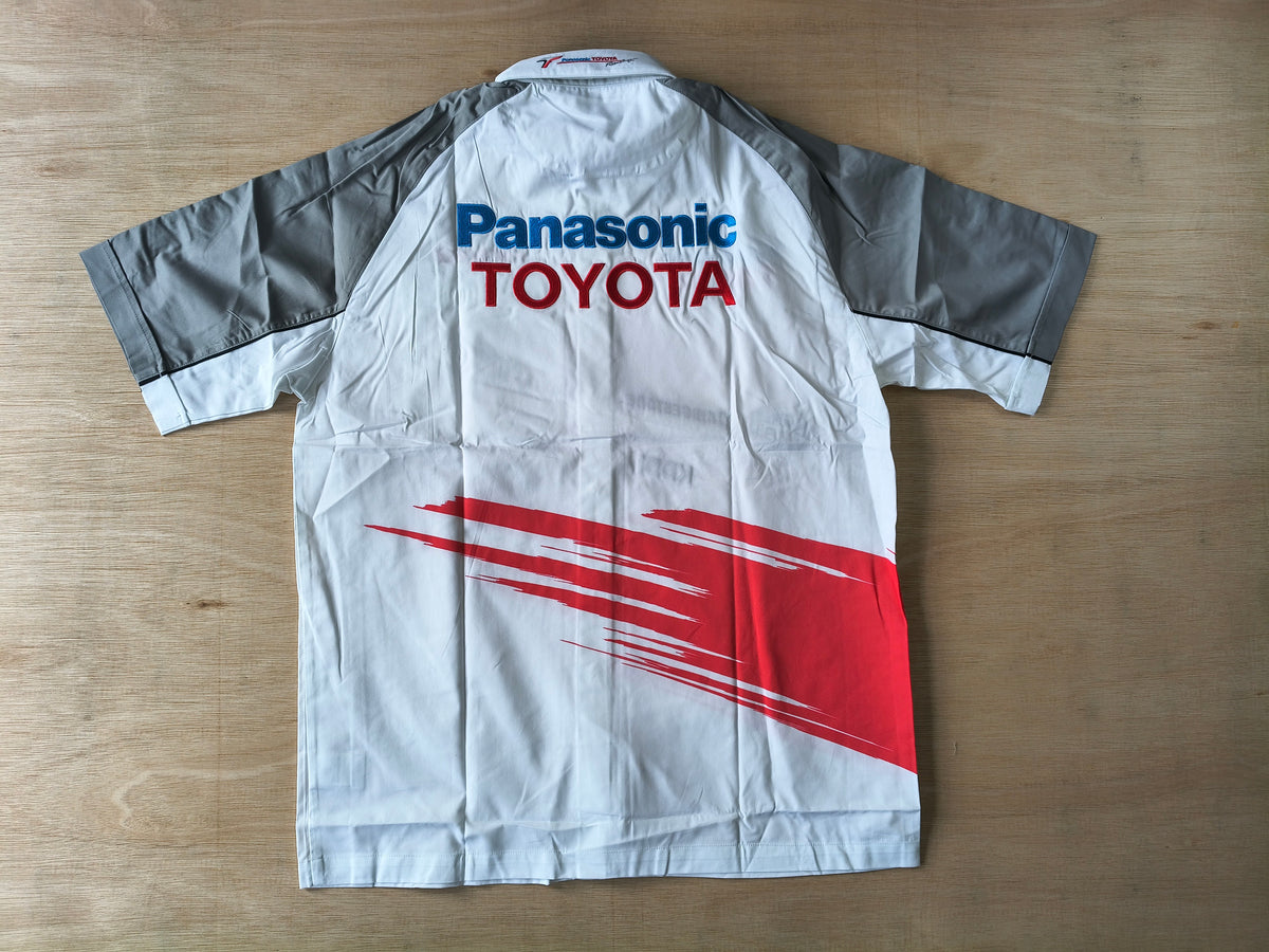 2005 Toyota F1 team pit shirt TF105 Ralf Schumacher Jarno Trulli official vintage F1