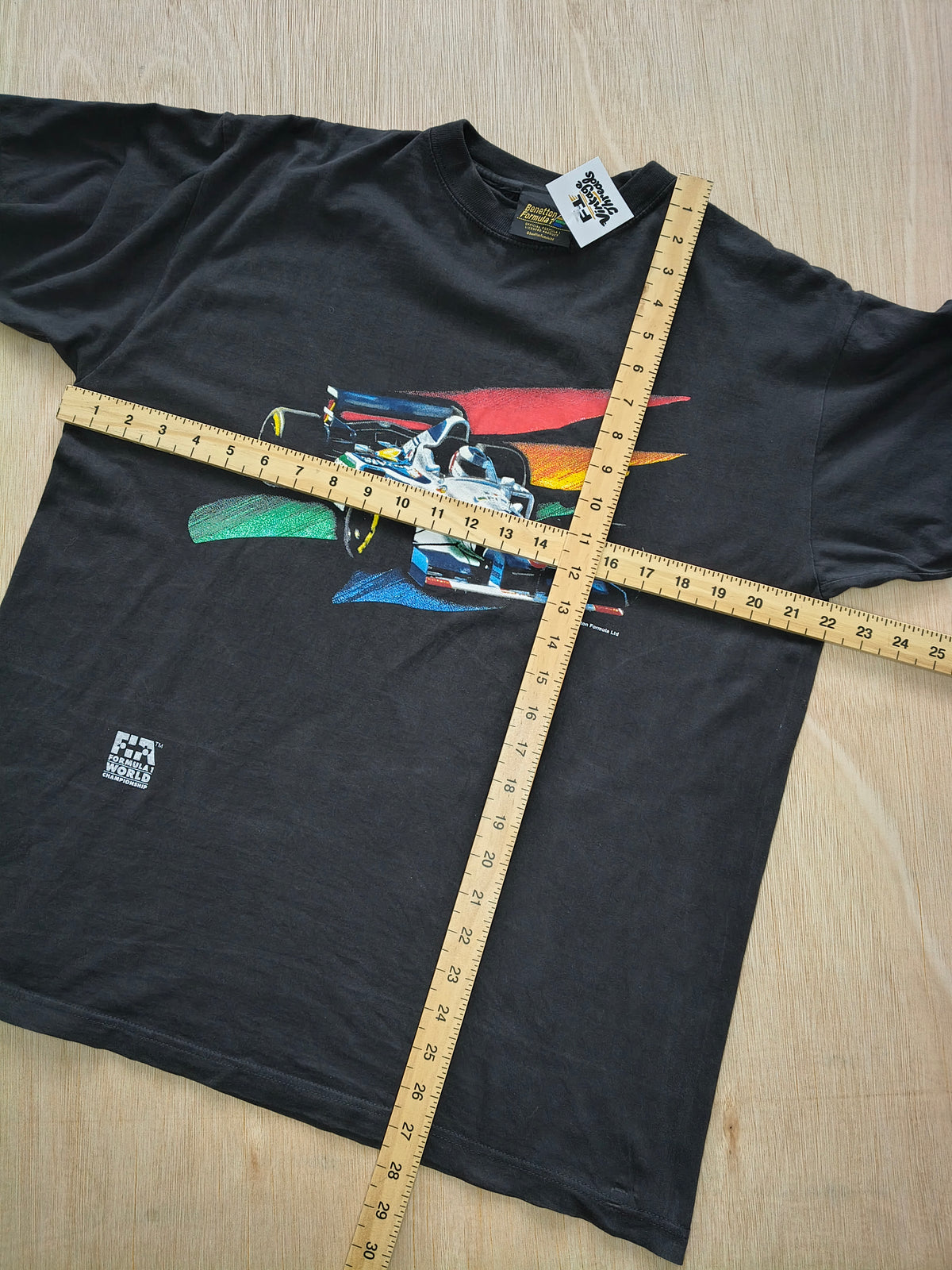 1996 Benetton B196 t-shirt official vintage F1