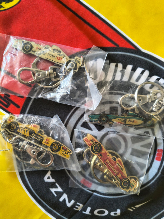 Original 1998 F1 car keyring grand Prix vintage F1 various