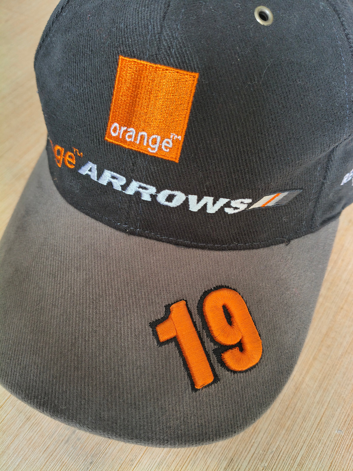 2000 Orange Arrows Jos Verstappen cap hat A21 official vintage F1
