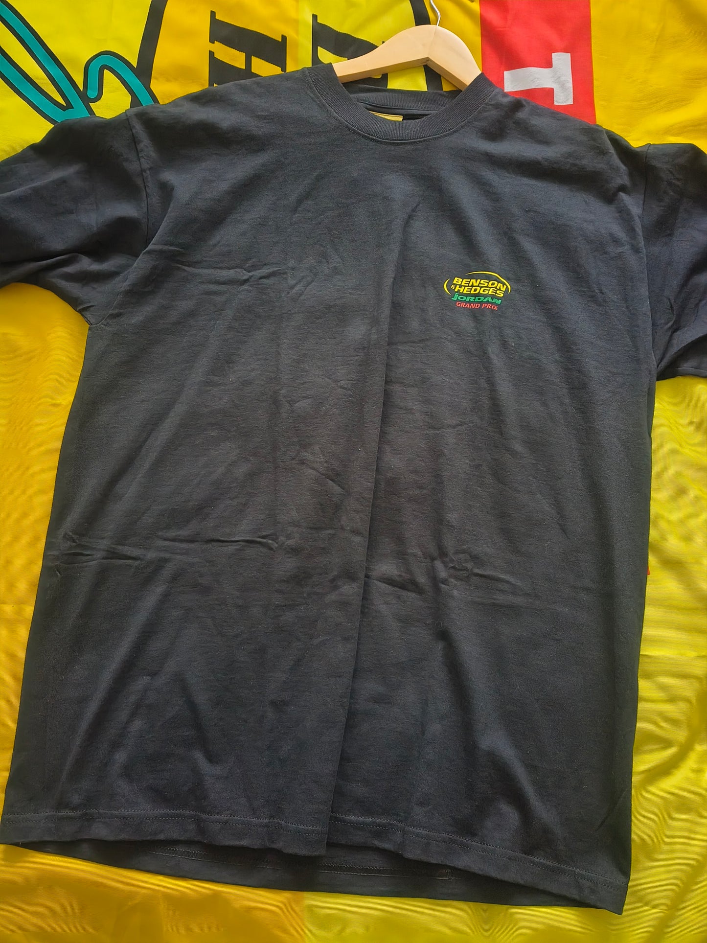 Official Jordan Grand Prix Benson & Hedges t-shirt vintage F1