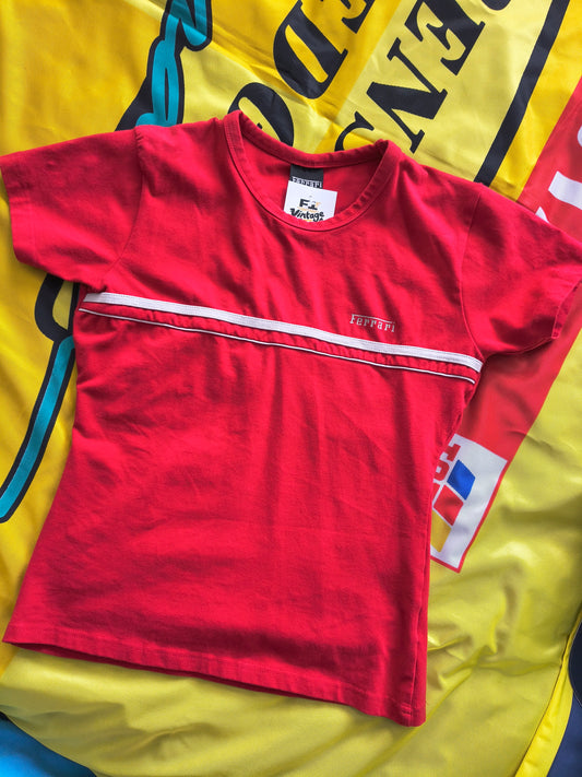 Official Ferrari ladies baby tee vintage F1
